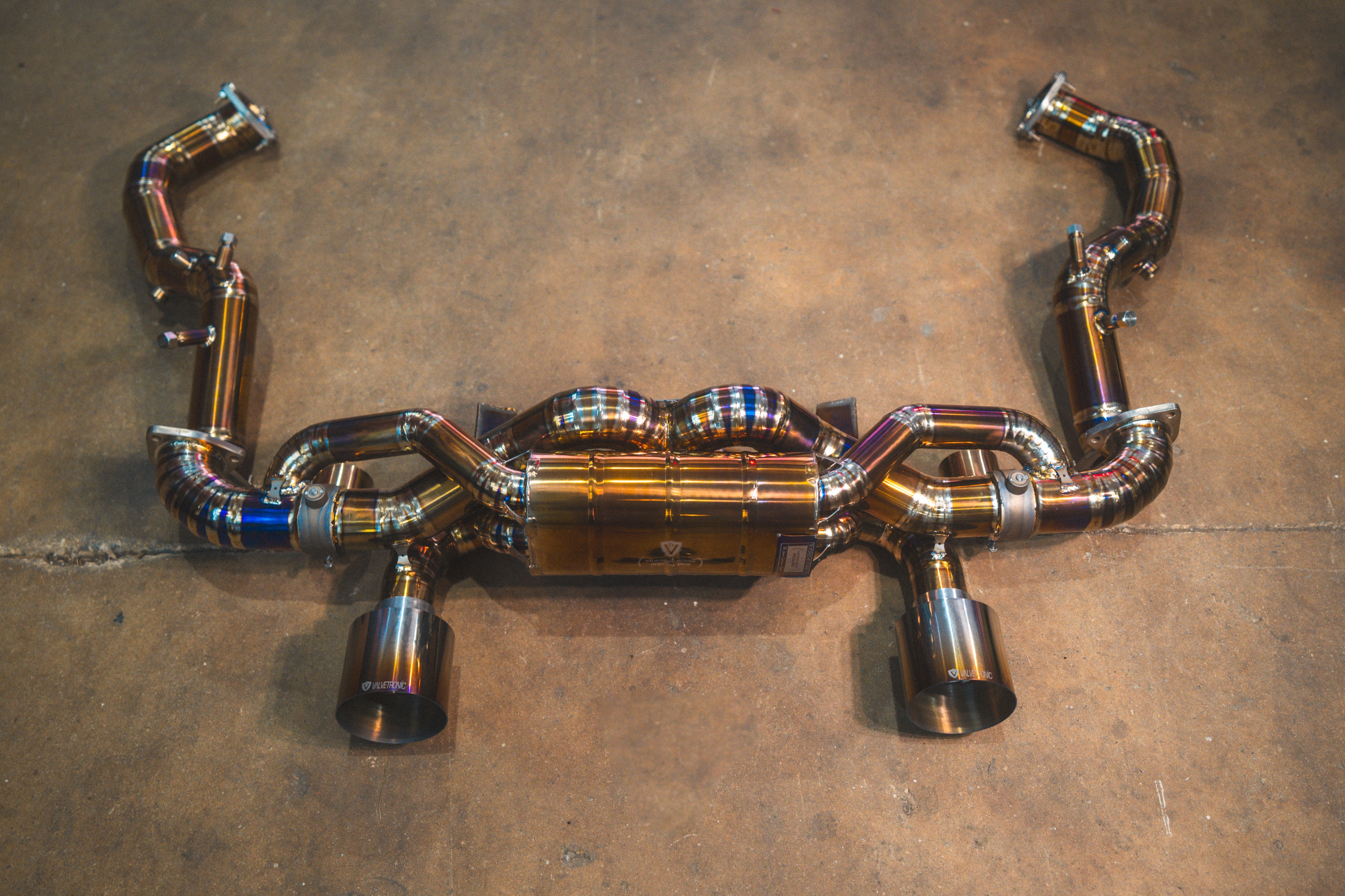 Valvetronic Exhaust - Valved Sport Exhaust System for Porsche 718 GT4RS/Spyder RS