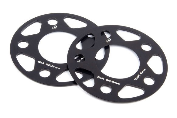 Dinan Spacers; 5x112 - 66.5mm CB - 4mm Thick Set of 2