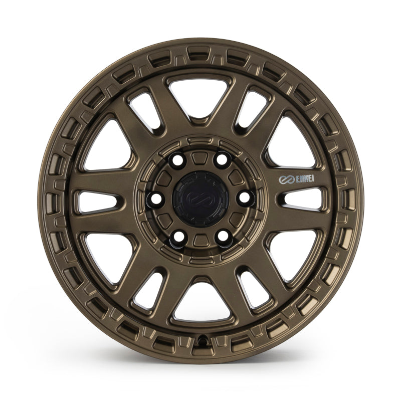 Enkei Trail-Tracker 20x9 / 6x139.7 BP / ET39 / 106.1mm Bore - Matte Bronze Wheel