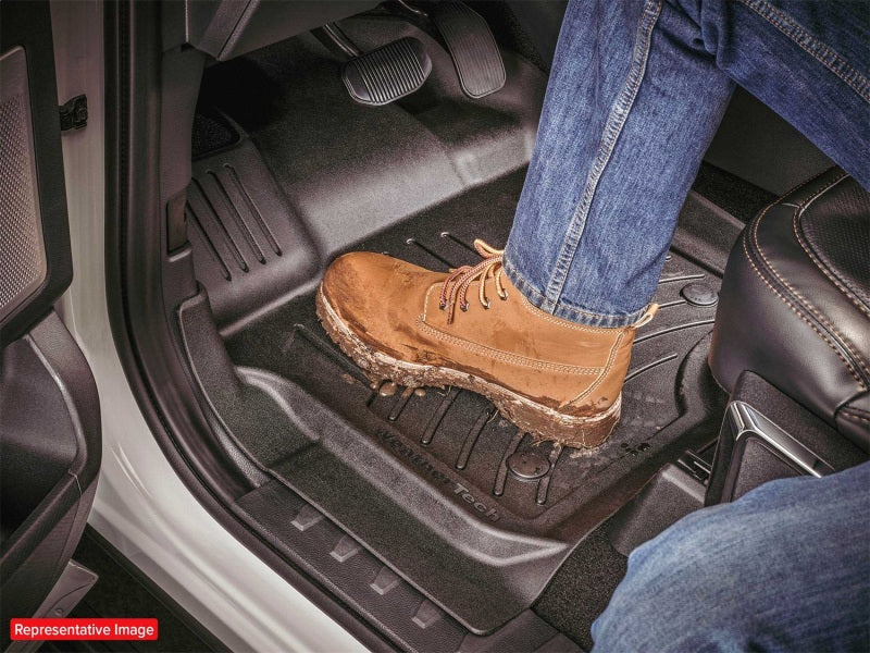WeatherTech 17-25 Audi Q7 1st Row Front FloorLiner HP - Black