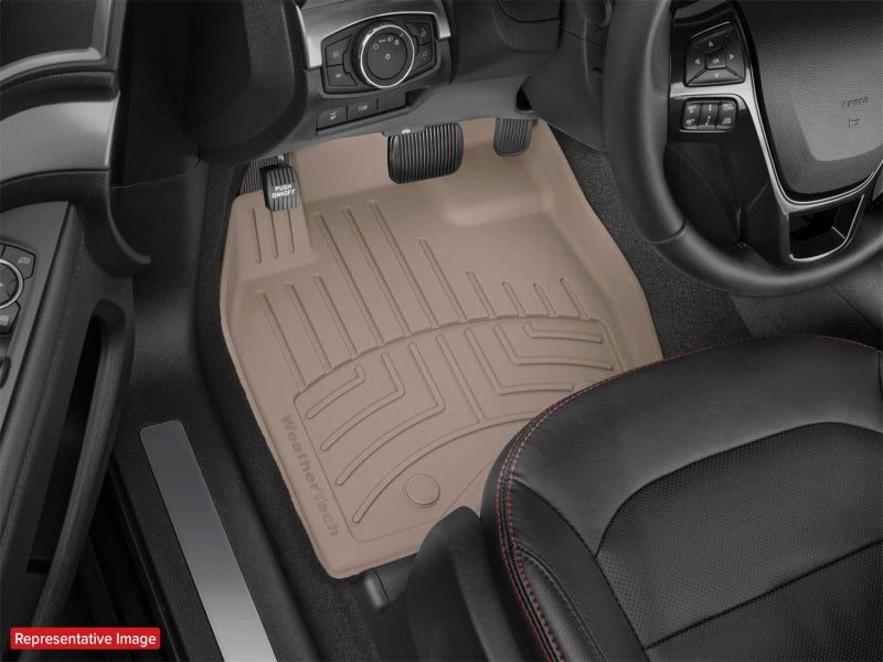 WeatherTech 17-25 Audi Q7 2nd Row Rear FloorLiner HP - Black