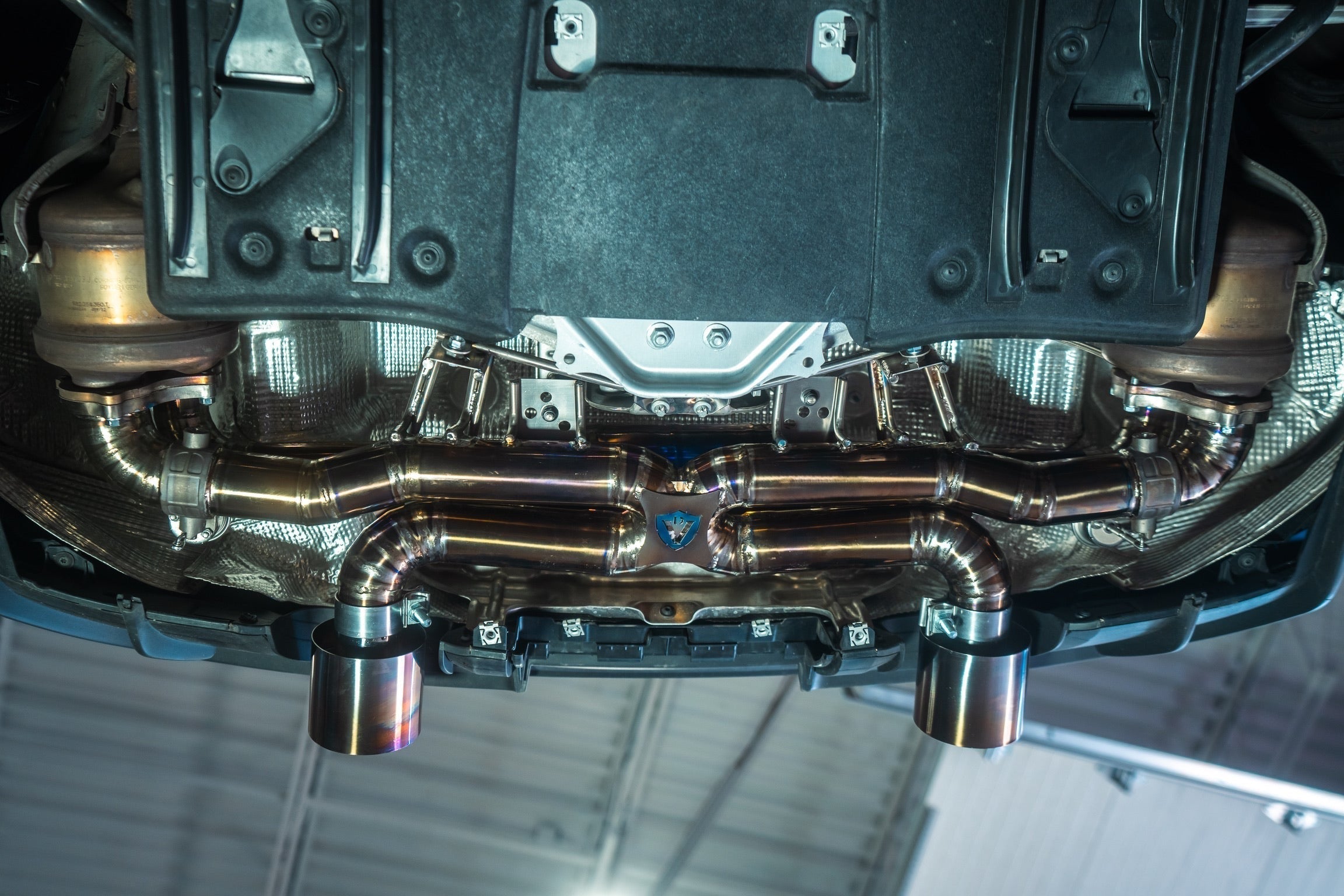 Valvetronic Exhaust - Valved Sport Exhaust System for Porsche 718 GT4RS/Spyder RS
