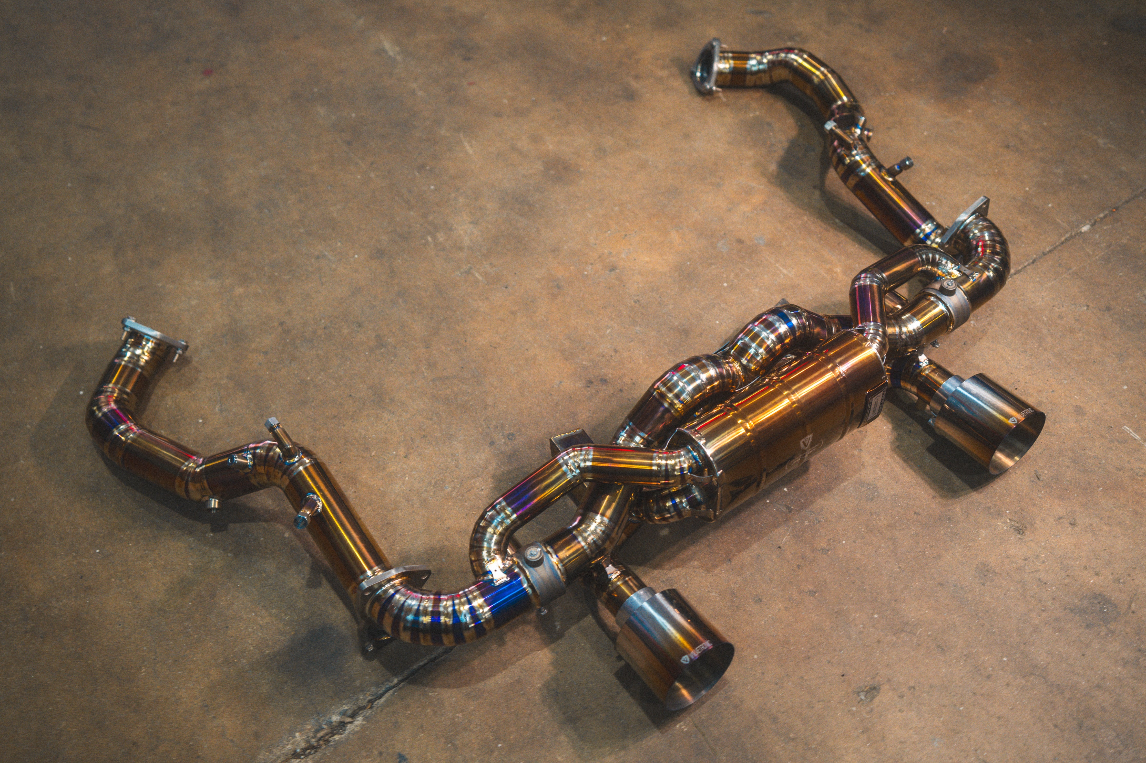 Valvetronic Exhaust - Valved Sport Exhaust System for Porsche 718 GT4RS/Spyder RS