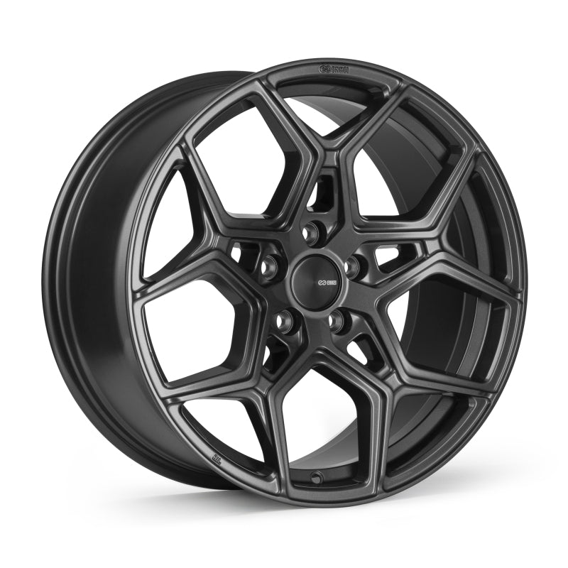 Enkei Quest 19x9.5 / 5x114.3 BP / ET45 / 64.1mm Bore - Gloss Light Gunmetal Wheel