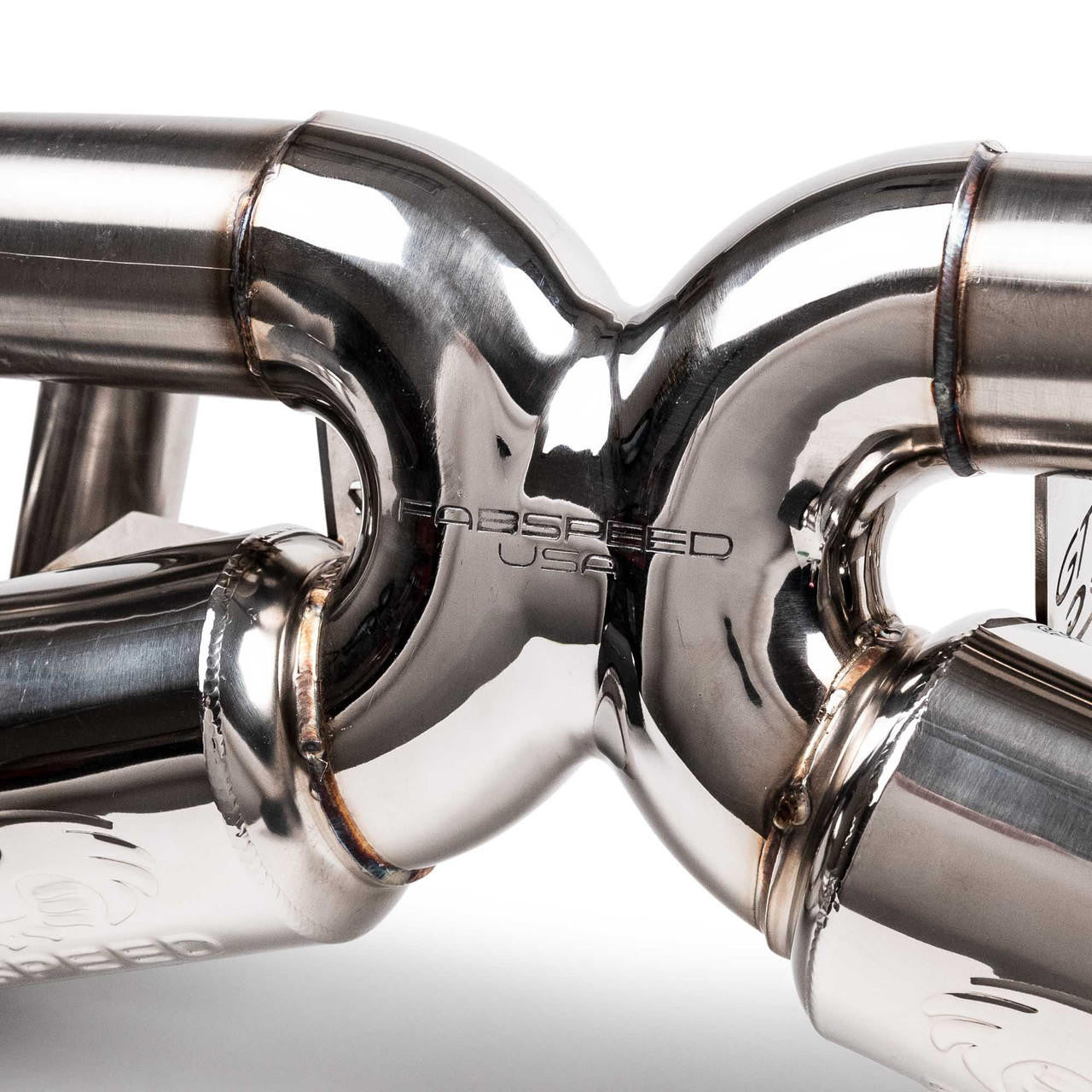 Fabspeed Porsche 718 GT4 RS Valved X-Pipe Cat-Back Exhaust System (2022+)