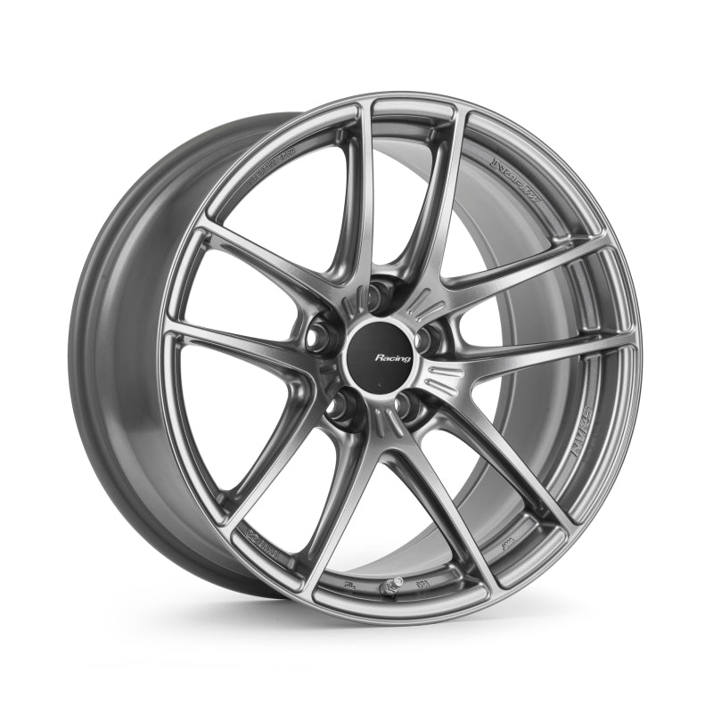Enkei NVR5 19x8.5 5x112 25mm Offset 66.5mm Bore Dark Hyper Silver Wheel ** SPECIAL ORDER**