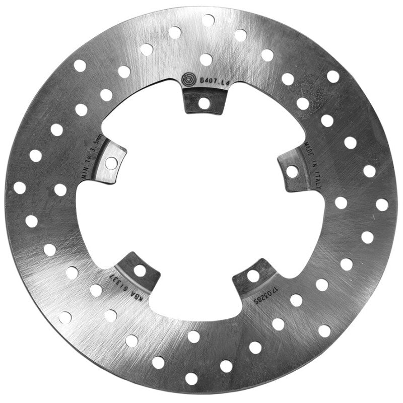 Brembo OE 12-15 Piaggio Vespa Fly 2T 50cc 220x4mm Brake Disc - Front Fixed