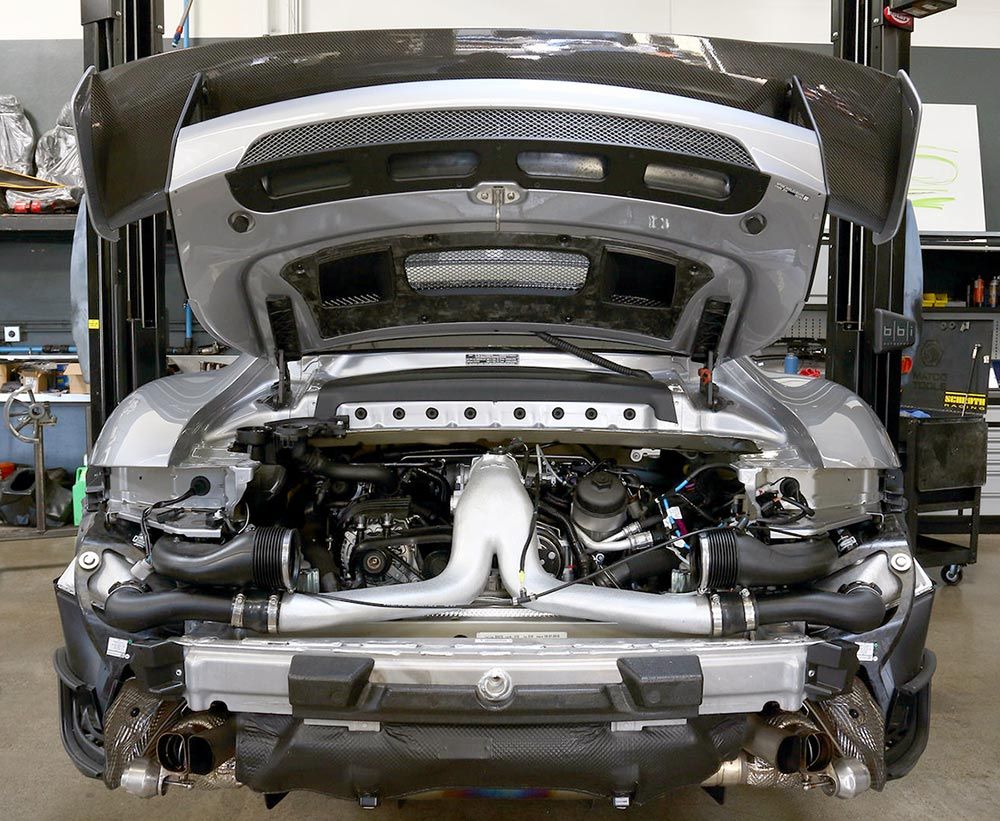 IPD 991.2 Turbo Base/S IPD High Flow Y-Pipe ('17-'19)