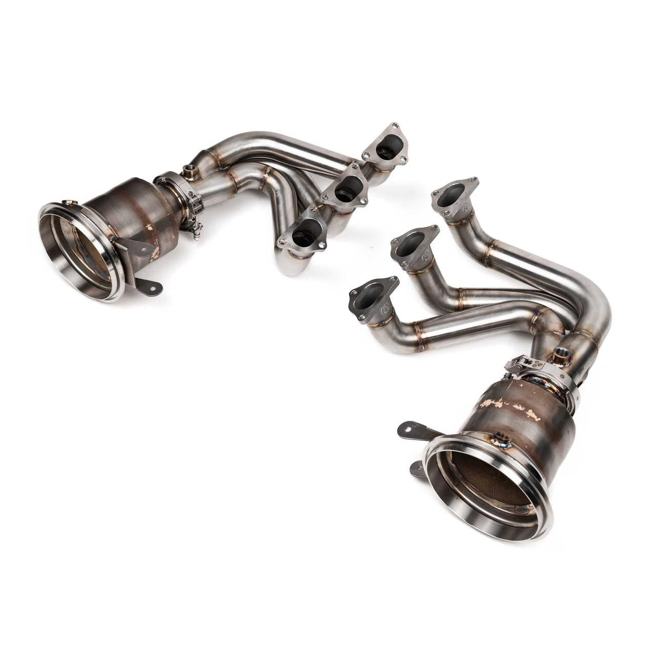 Fabspeed Porsche 992 GT3 / GT3 RS RENNKRAFT US PATENTED Modular Street and Racing Headers with HJS Catalytic Converters (2022+)