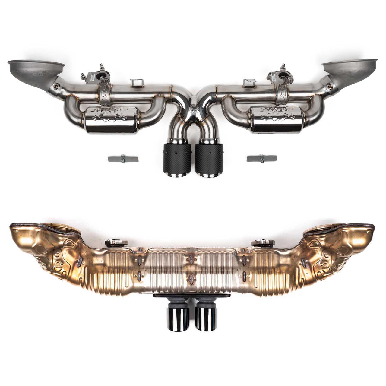 Fabspeed Porsche 992 GT3 / GT3 RS / Speedster Valved Nordschleife Cat-Back Exhaust System (2022+)