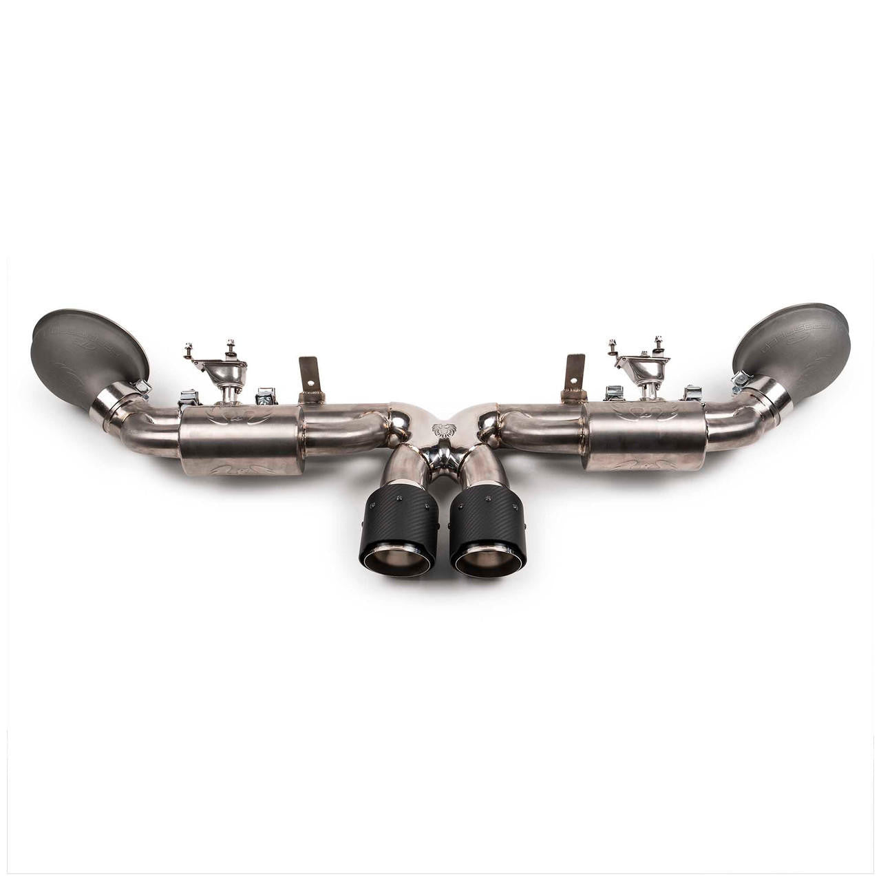 Fabspeed Porsche 992 GT3 / GT3 RS Titanium Valved Cat-Back Exhaust System (2022+)