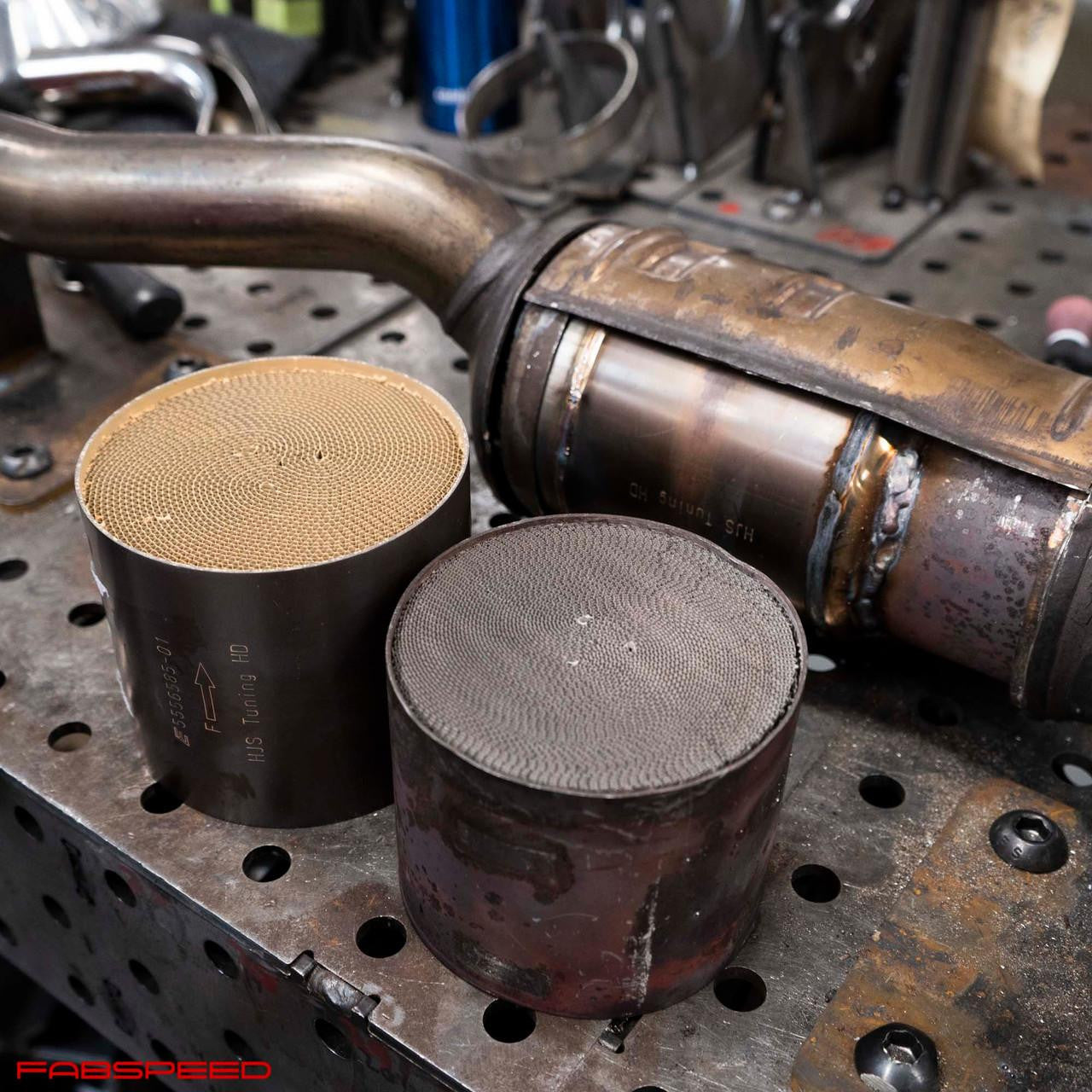 Fabspeed Porsche 996 Carrera / Turbo Factory/OEM Catalytic Converter Re-Coring