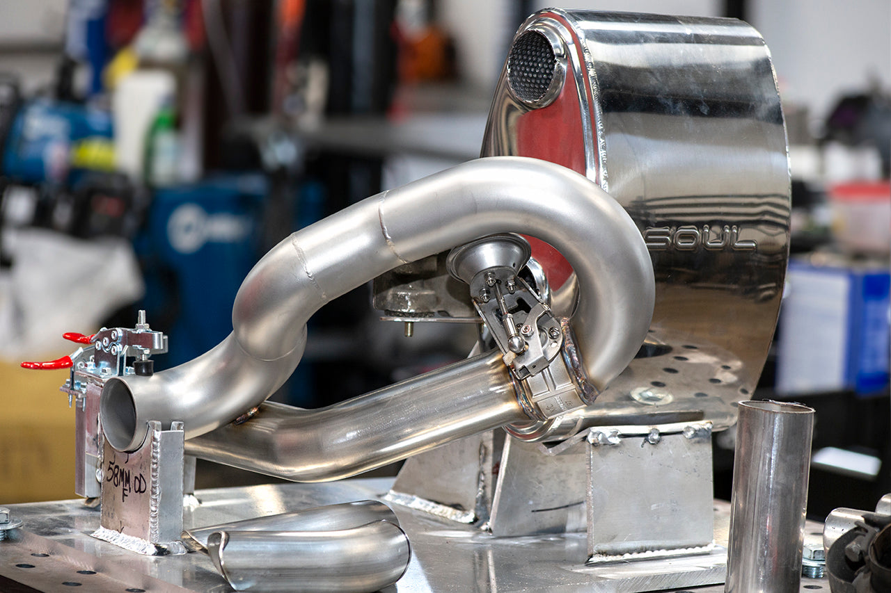 Soul Performance Porsche 997.2 Carrera Valved Side Mufflers