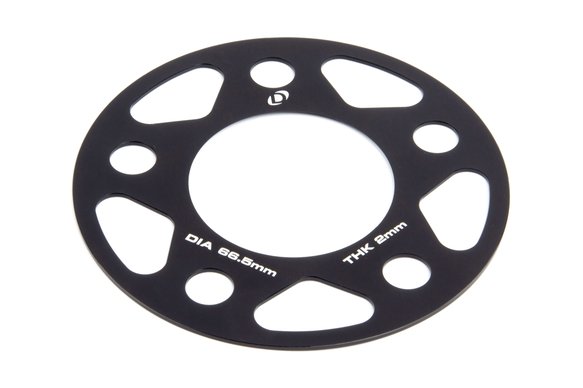 Dinan Spacers; 5x112 - 66.5mm CB - 2mm Thick Set of 2