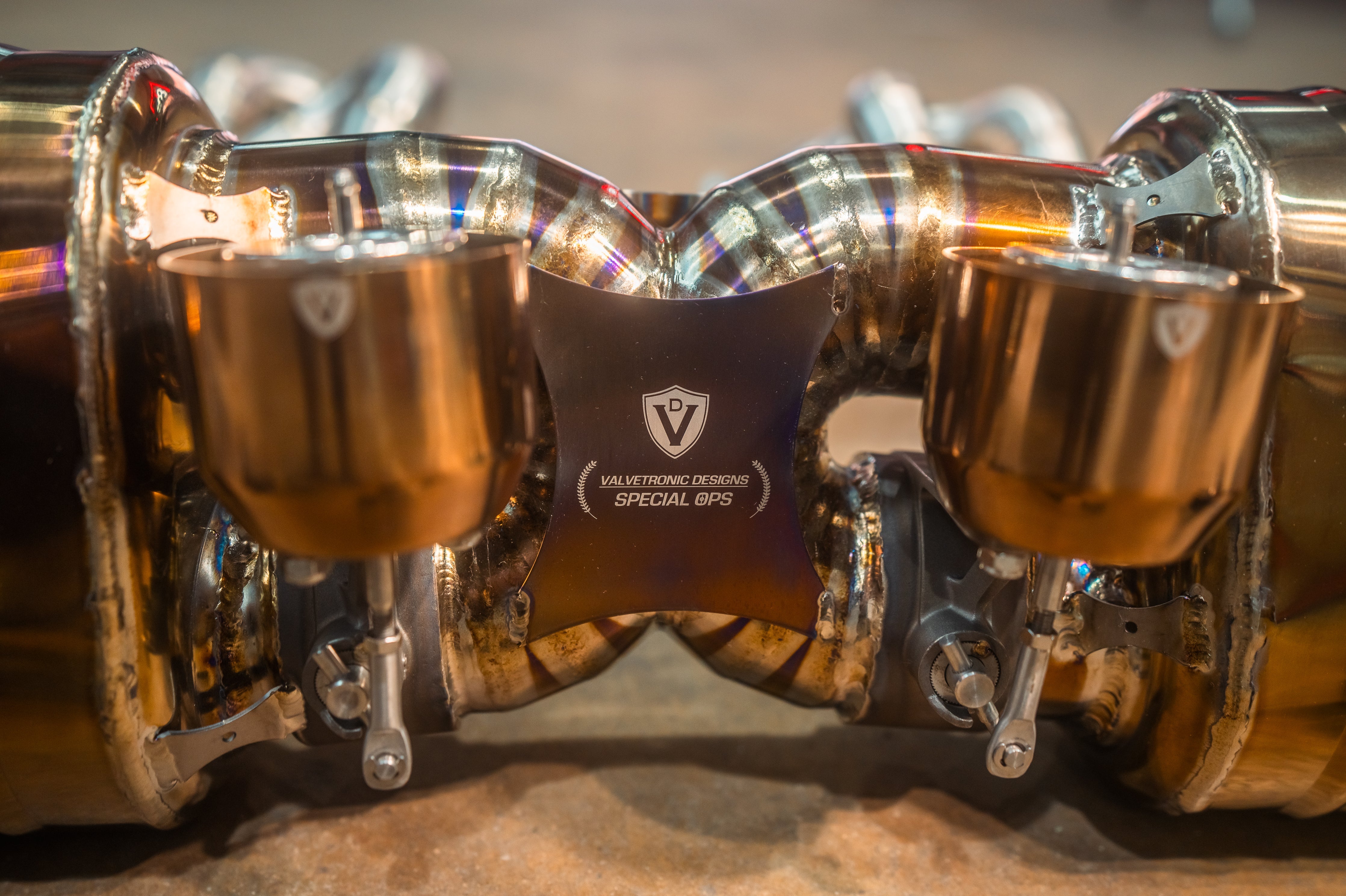 Valvetronic Exhaust - Valved Race Exhaust System for Porsche 911 Turbo 991.1 / 991.2