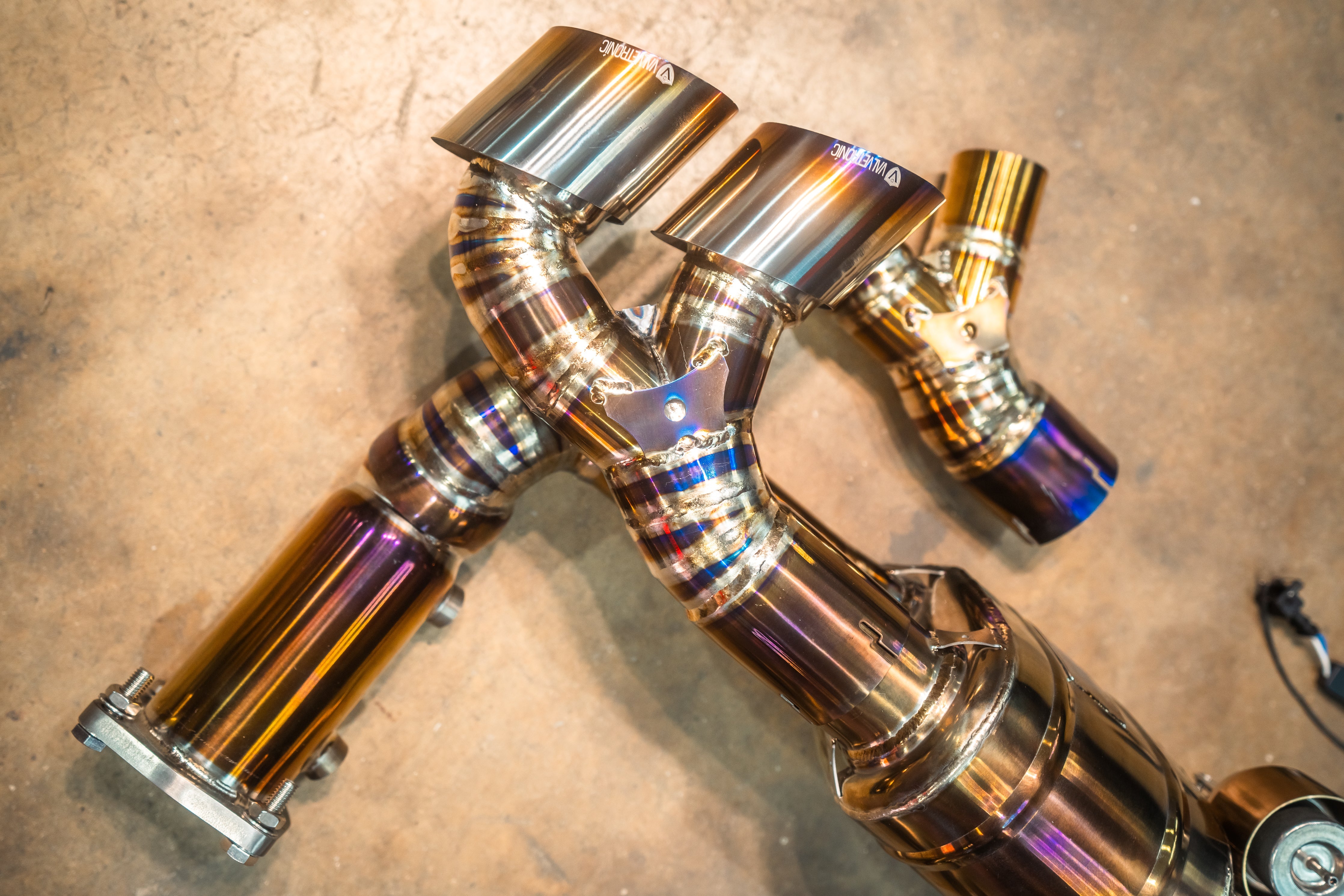 Valvetronic Exhaust - Valved Race Exhaust System for Porsche 911 Turbo 991.1 / 991.2