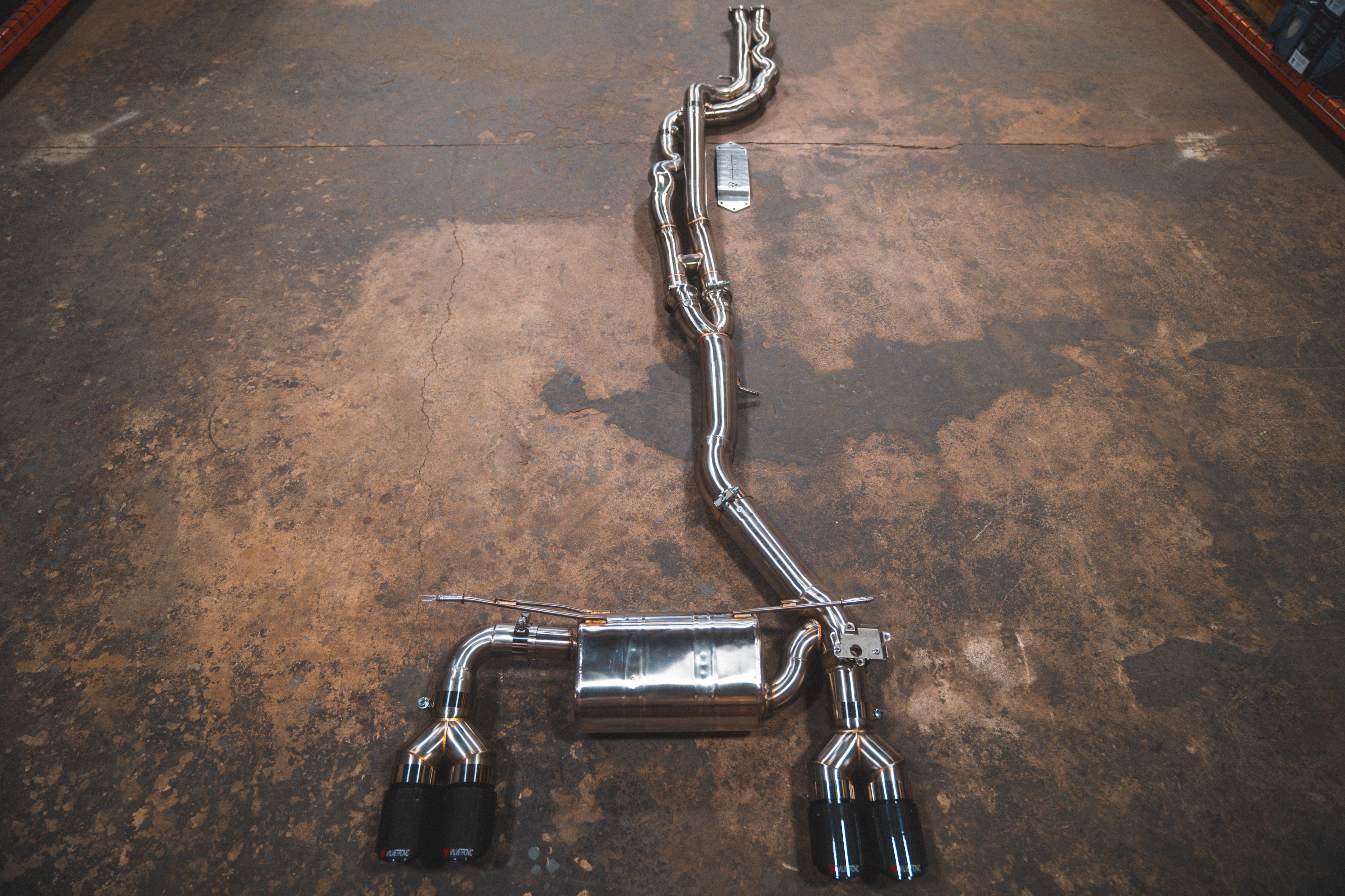 Valvetronic Exhaust - BMW F87 M2 Competition Equal Length Valved Sport Exhaust System