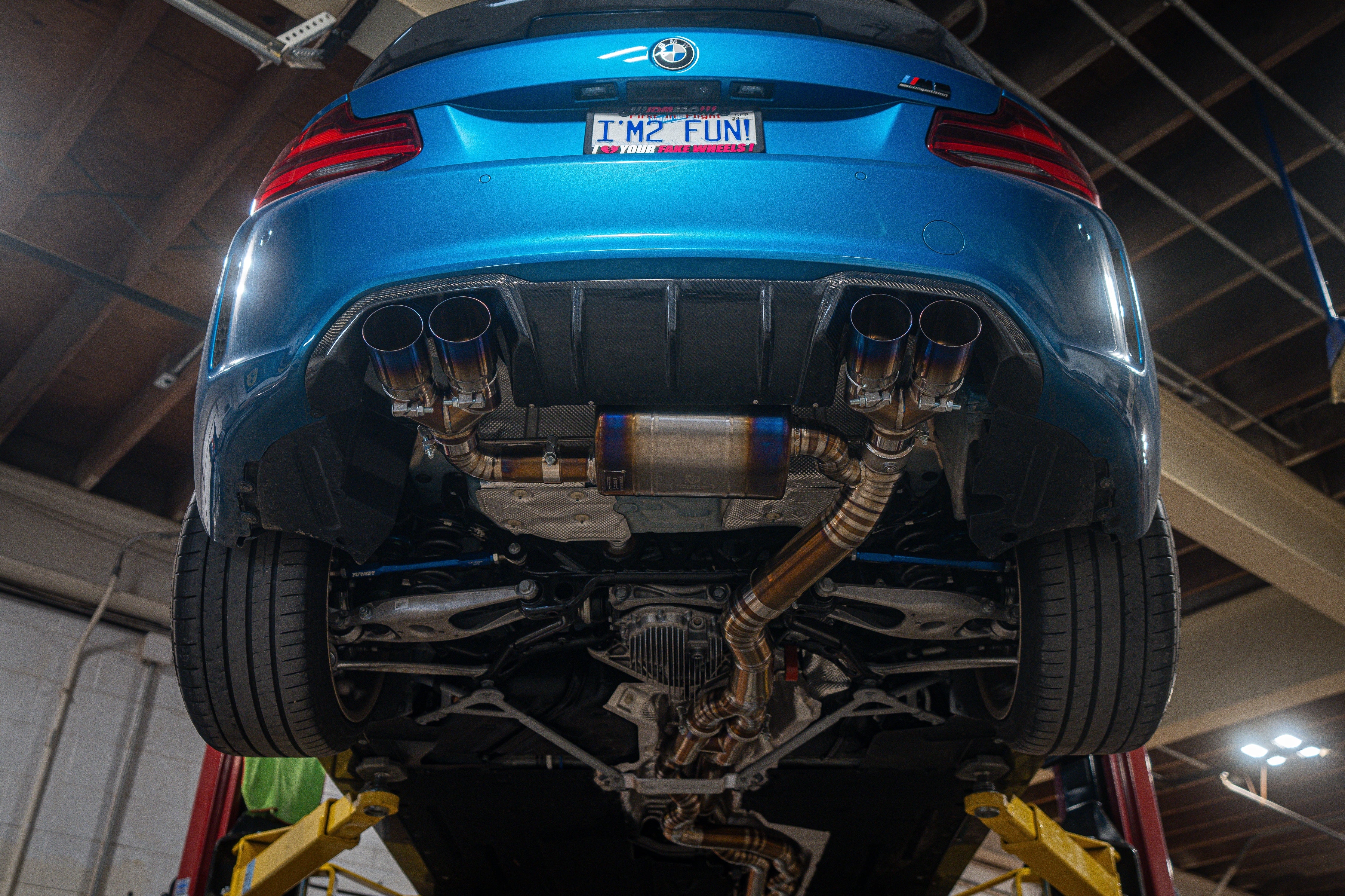 Valvetronic Exhaust - BMW F87 M2 Competition Equal Length Valved Sport Exhaust System