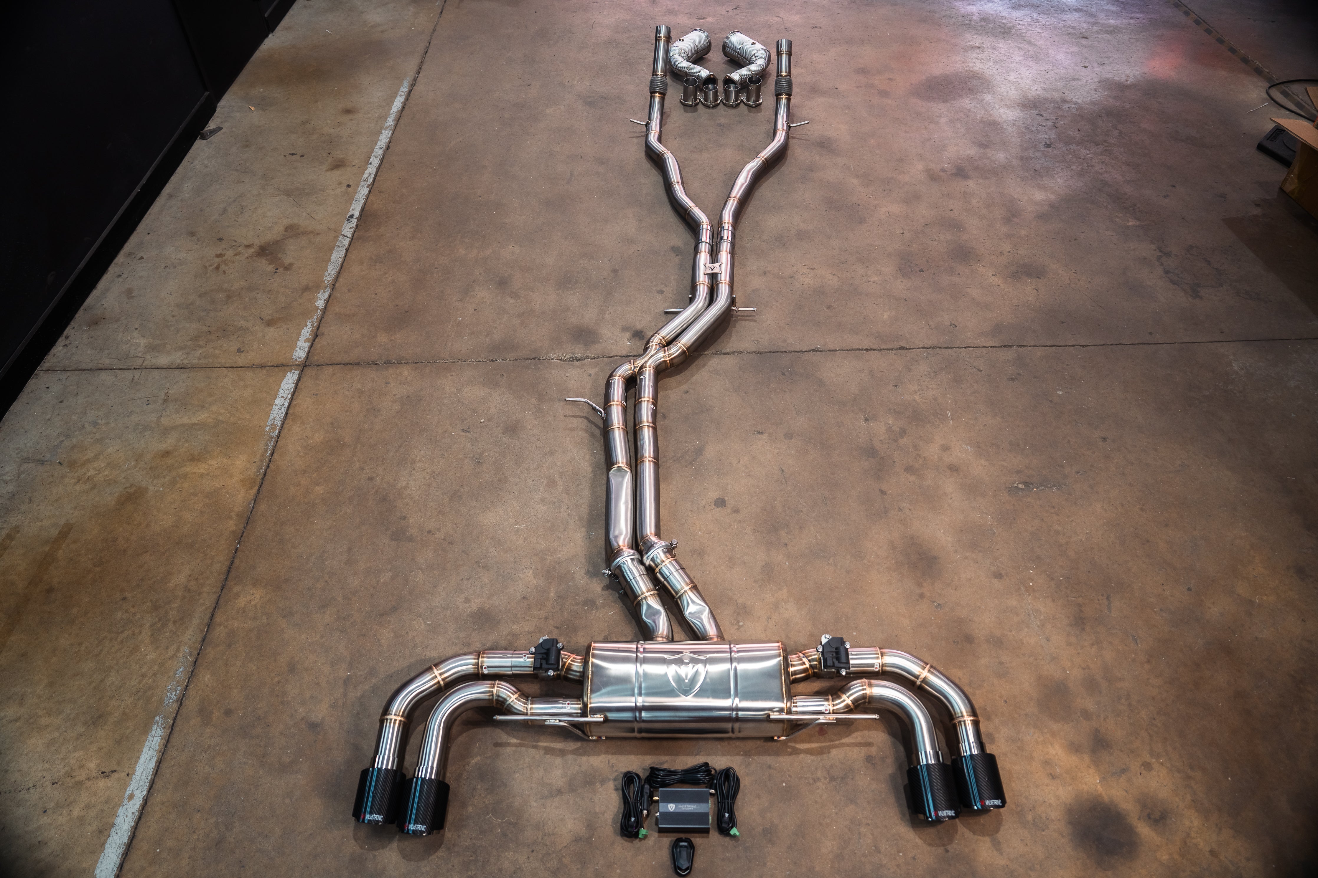 Valvetronic Exhaust - Valved Sport Exhaust System for Porsche 9Y0 Cayenne