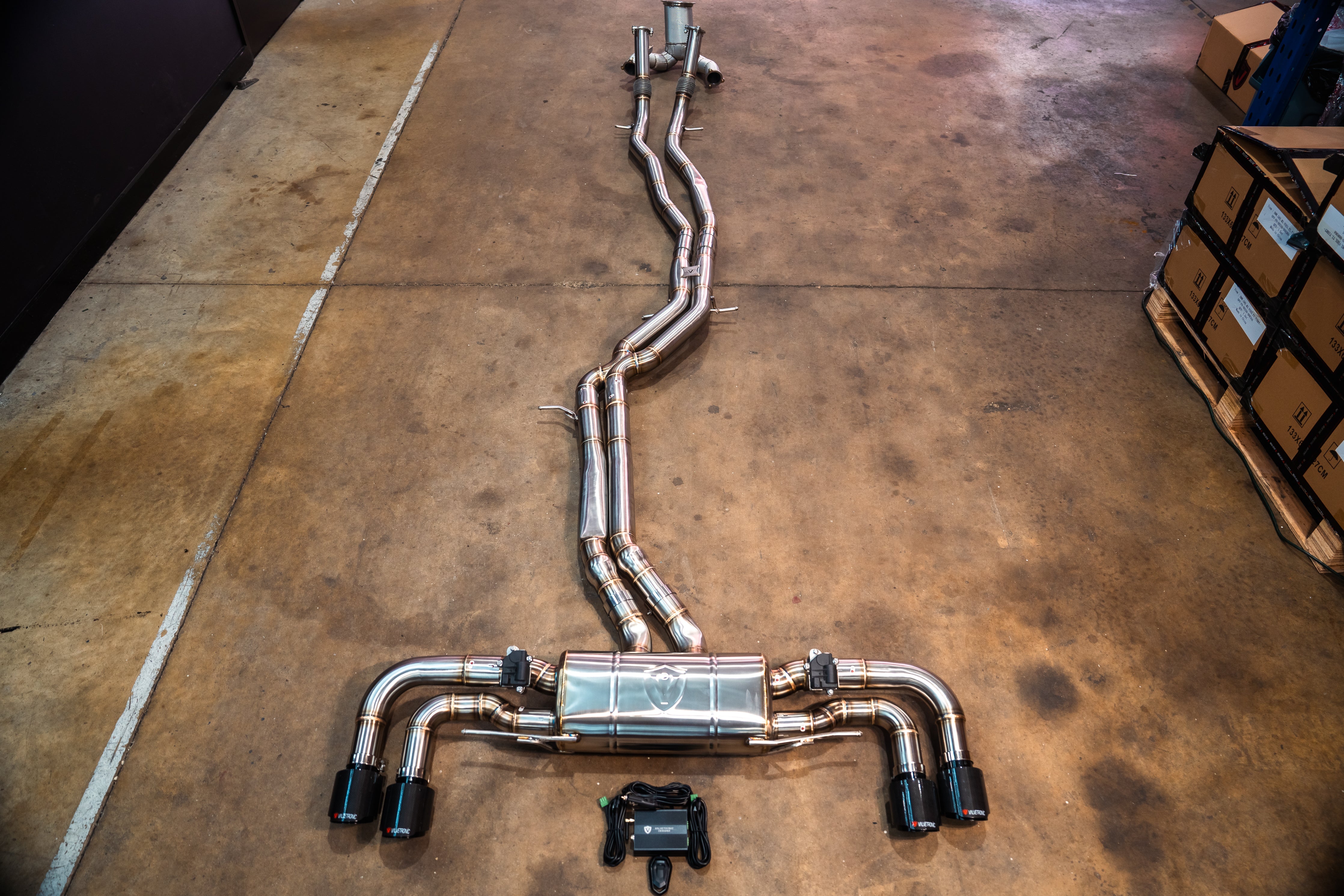 Valvetronic Exhaust - Valved Sport Exhaust System for Porsche 9Y0 Cayenne
