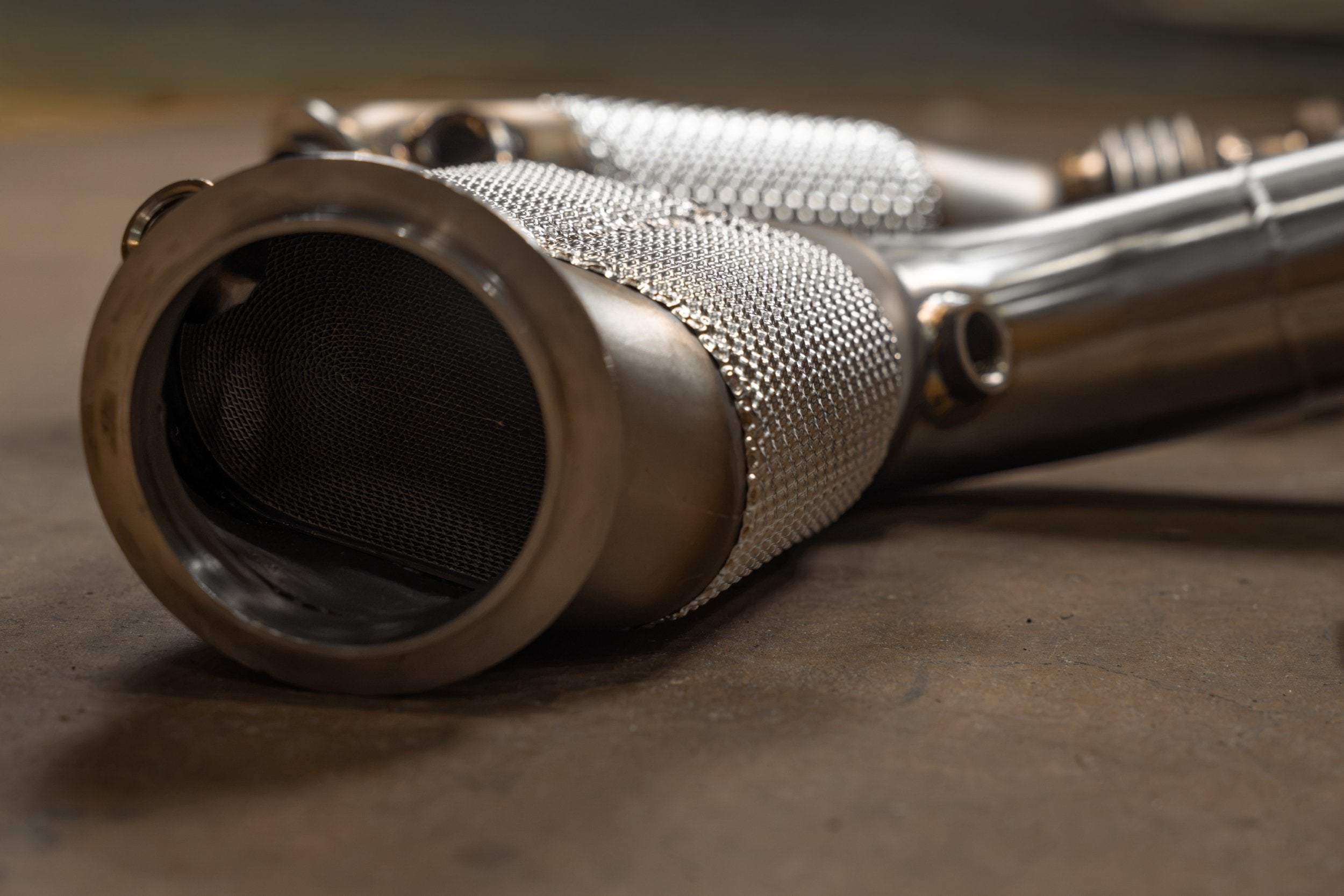 Valvetronic Exhaust - BMW F80/F82/F83/F87C M2C / M3 / M4 400 Cell Catted Downpipes