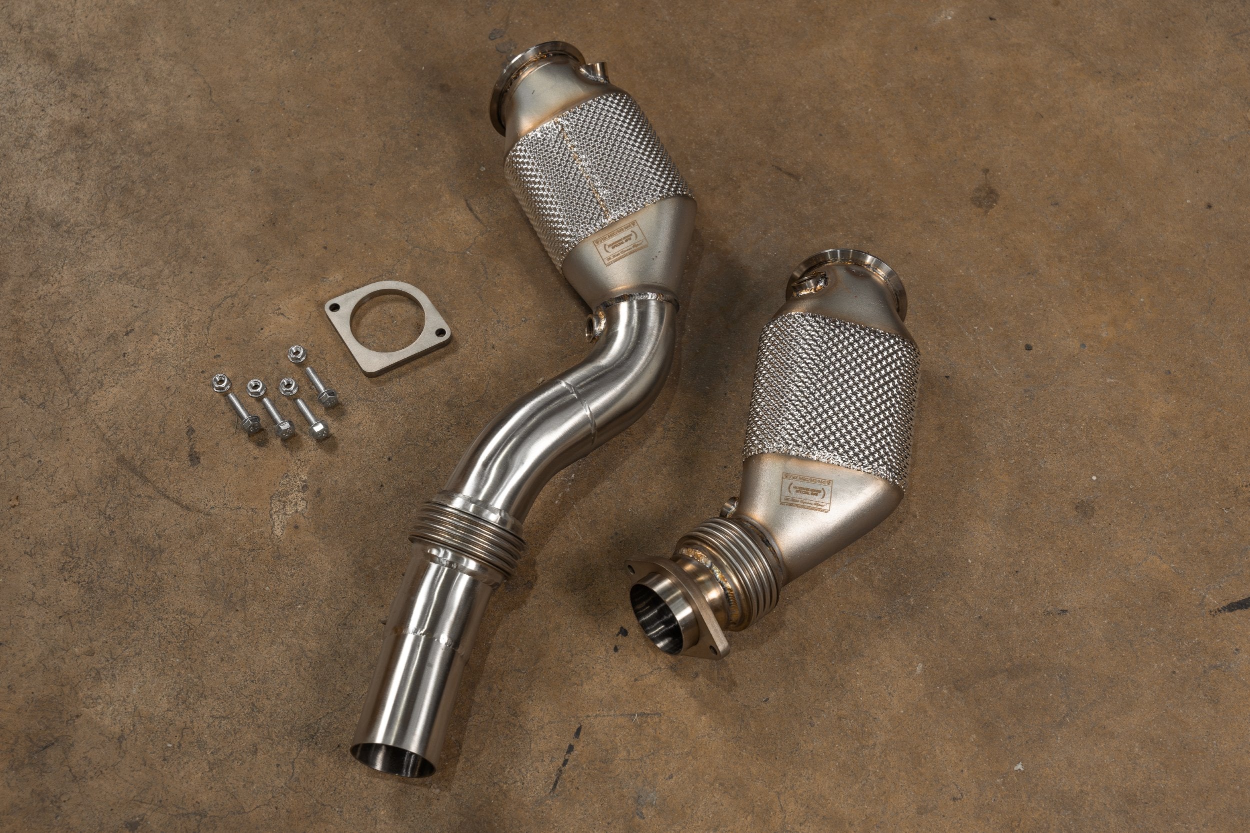 Valvetronic Exhaust - BMW F80/F82/F83/F87C M2C / M3 / M4 400 Cell Catted Downpipes