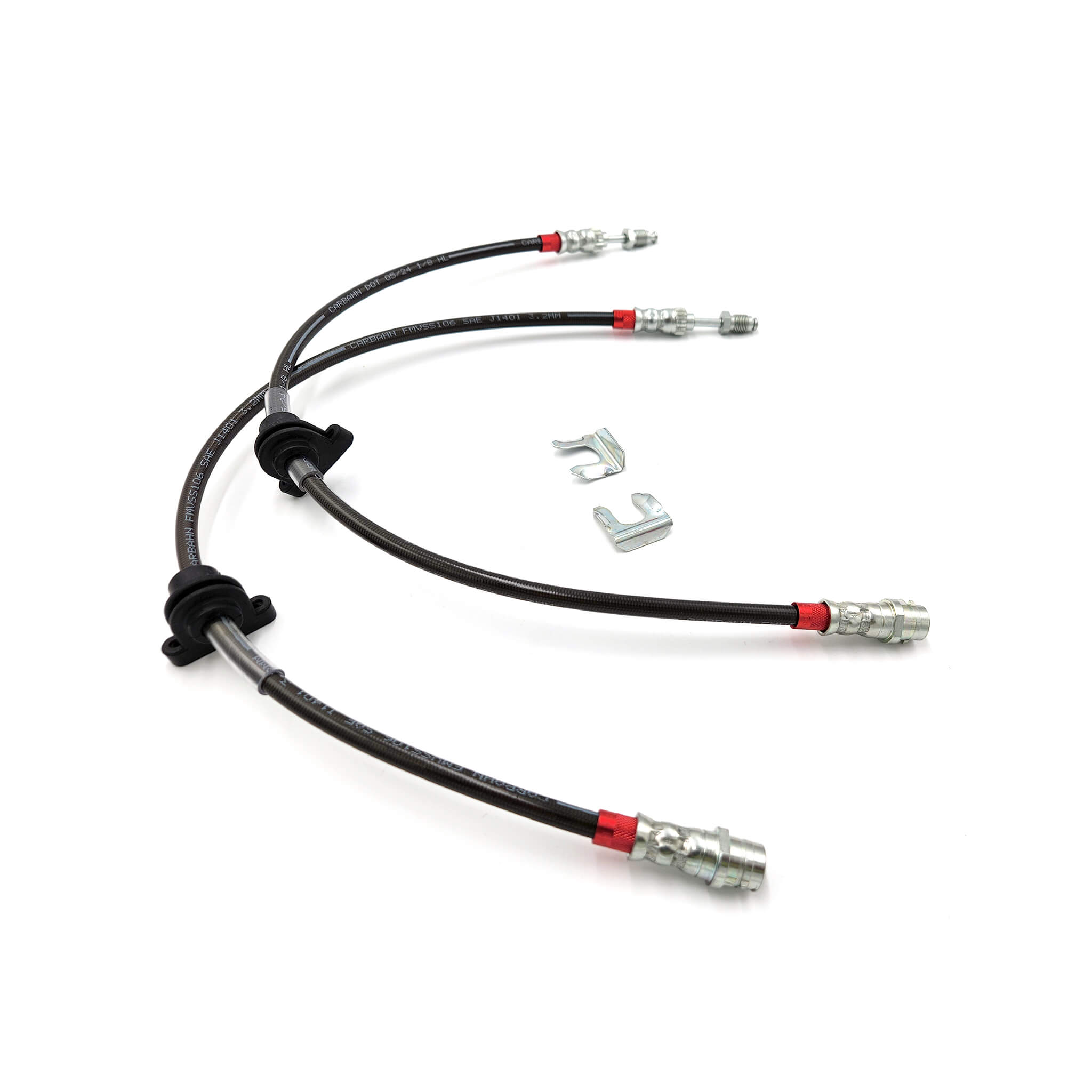 CarBahn Stainless Steel Front Brake Lines | BMW G8X M3/M4