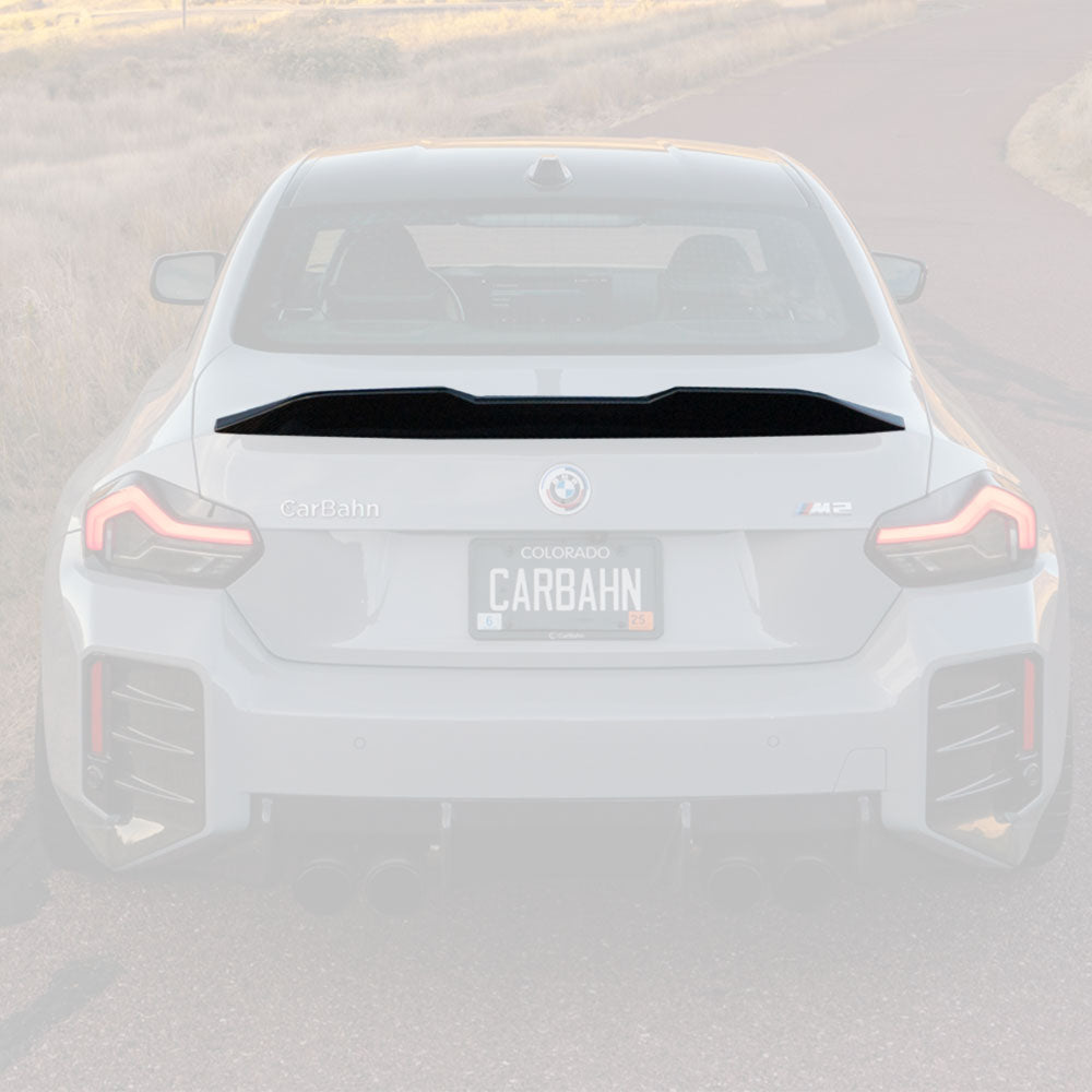 CarBahn BMW G87 M2 & M240i Carbon Fiber Rear Spoiler