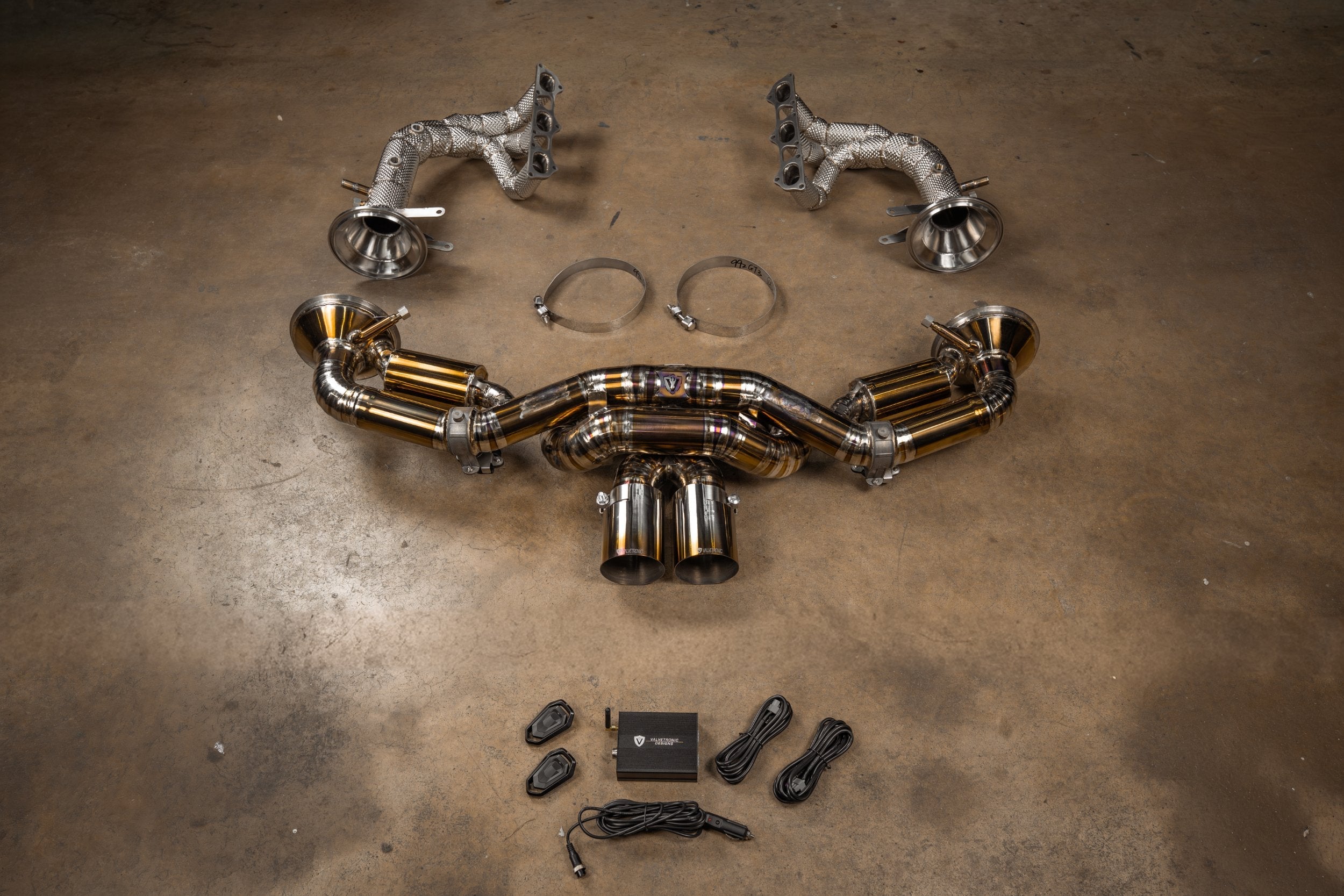Valvetronic Exhaust - Valved Sport Exhaust System for Porsche 992 GT3/RS