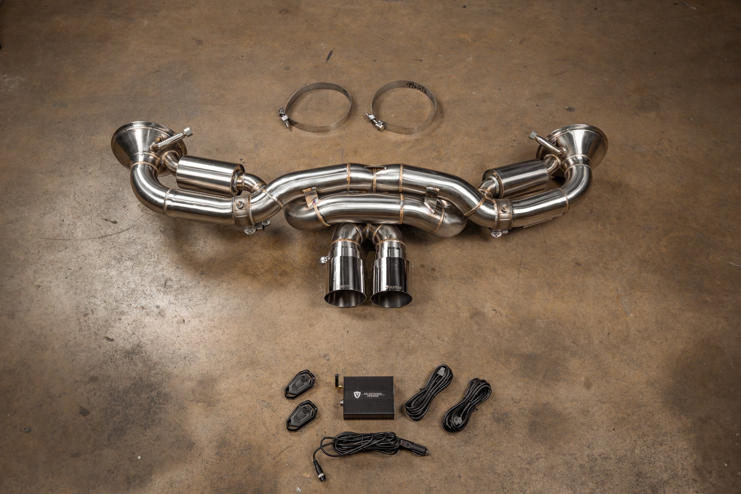 Valvetronic Exhaust - Valved Sport Exhaust System for Porsche 992 GT3/RS