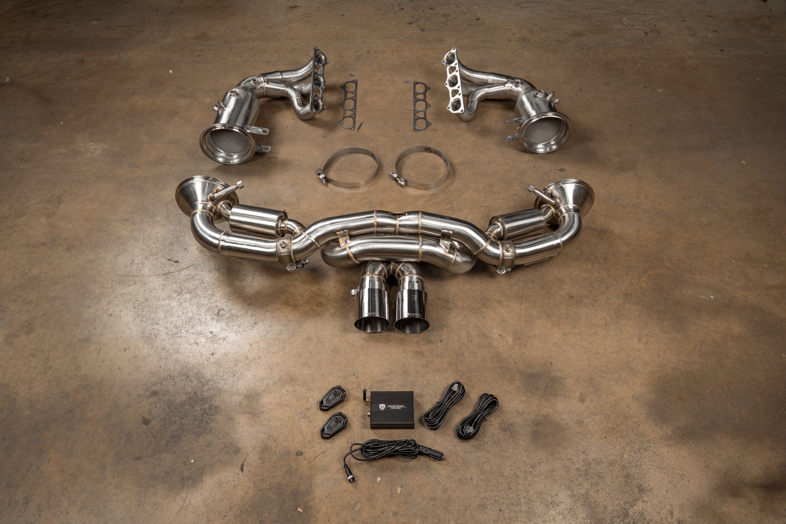 Valvetronic Exhaust - Valved Sport Exhaust System for Porsche 992 GT3/RS