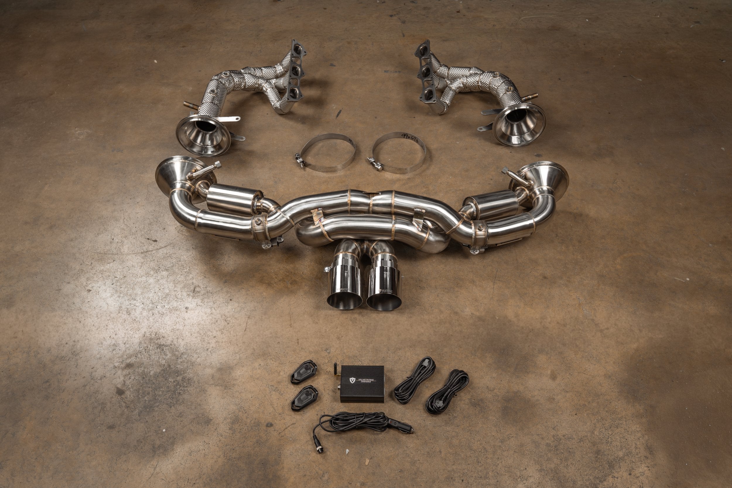 Valvetronic Exhaust - Valved Sport Exhaust System for Porsche 992 GT3/RS