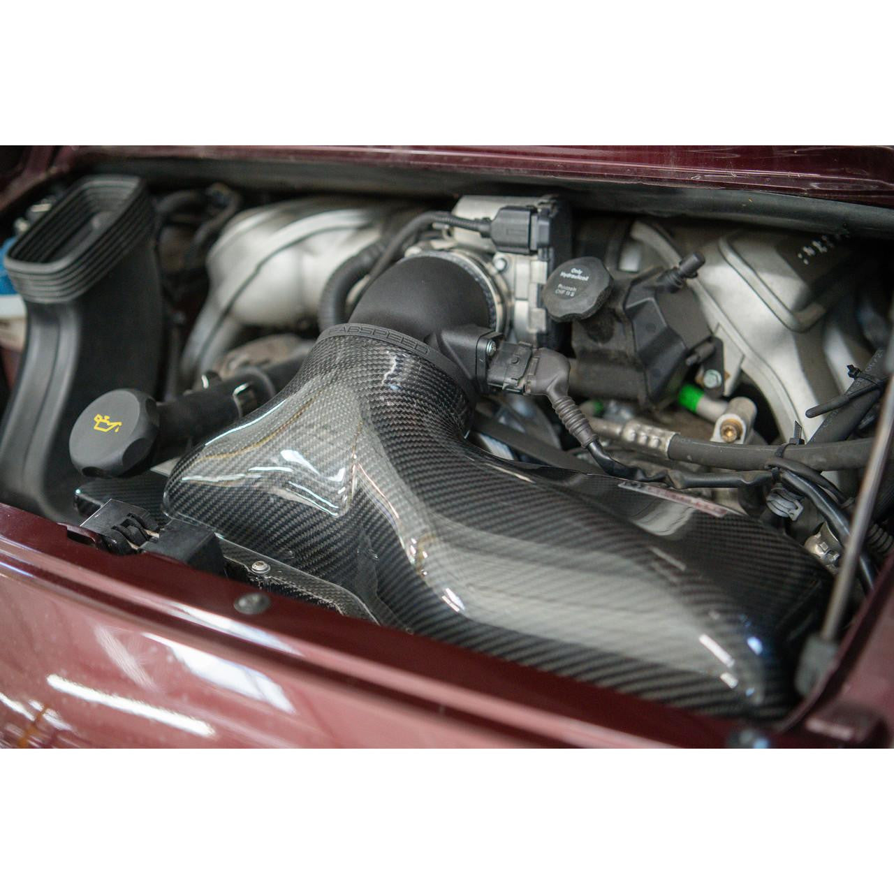 Fabspeed 996 MAXFLO Performance Carbon Fiber Highflow Airbox Cover Lid