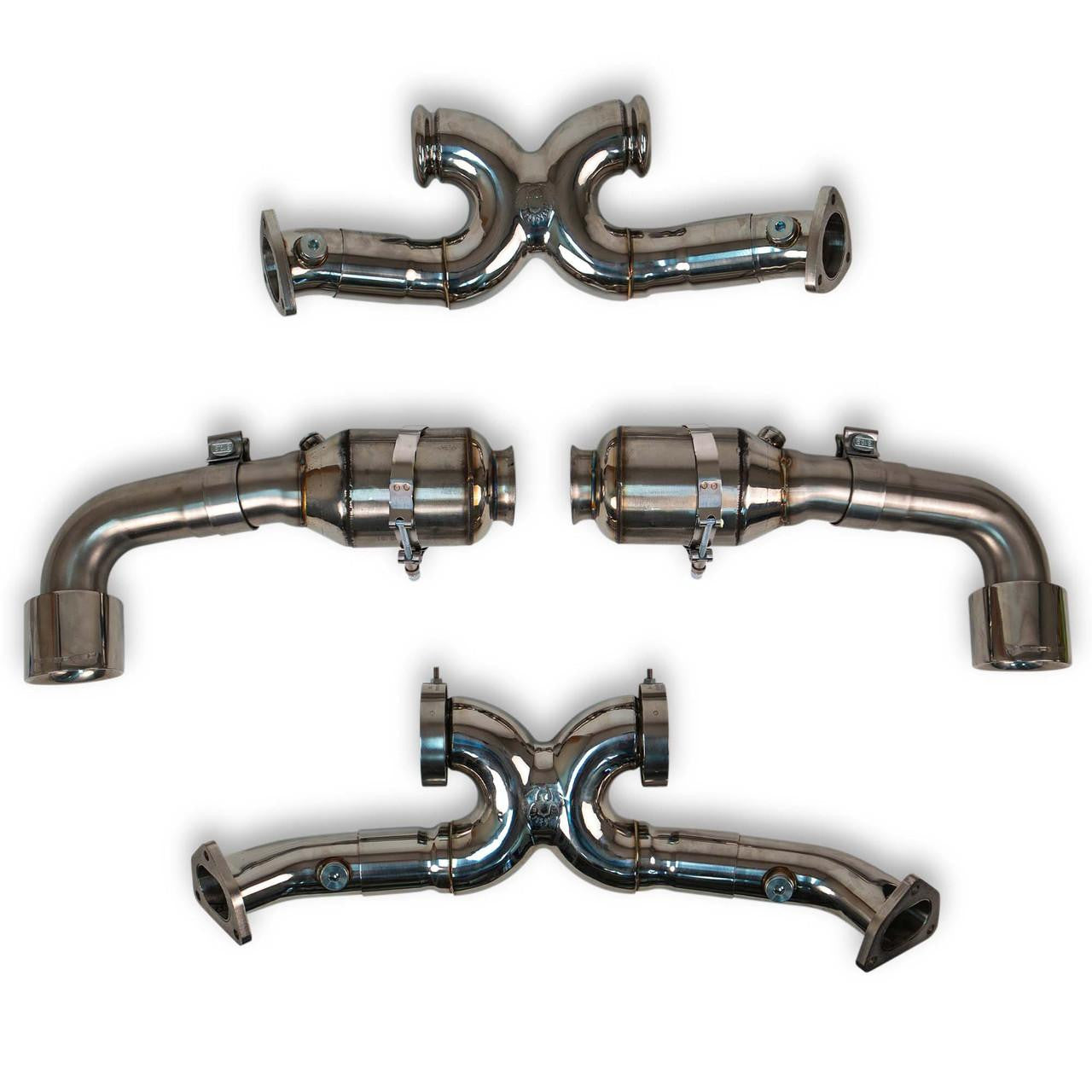 Fabspeed Porsche 993 Carrera Bischoff & Gillet Supersport/Supercup X-Pipe exhaust
