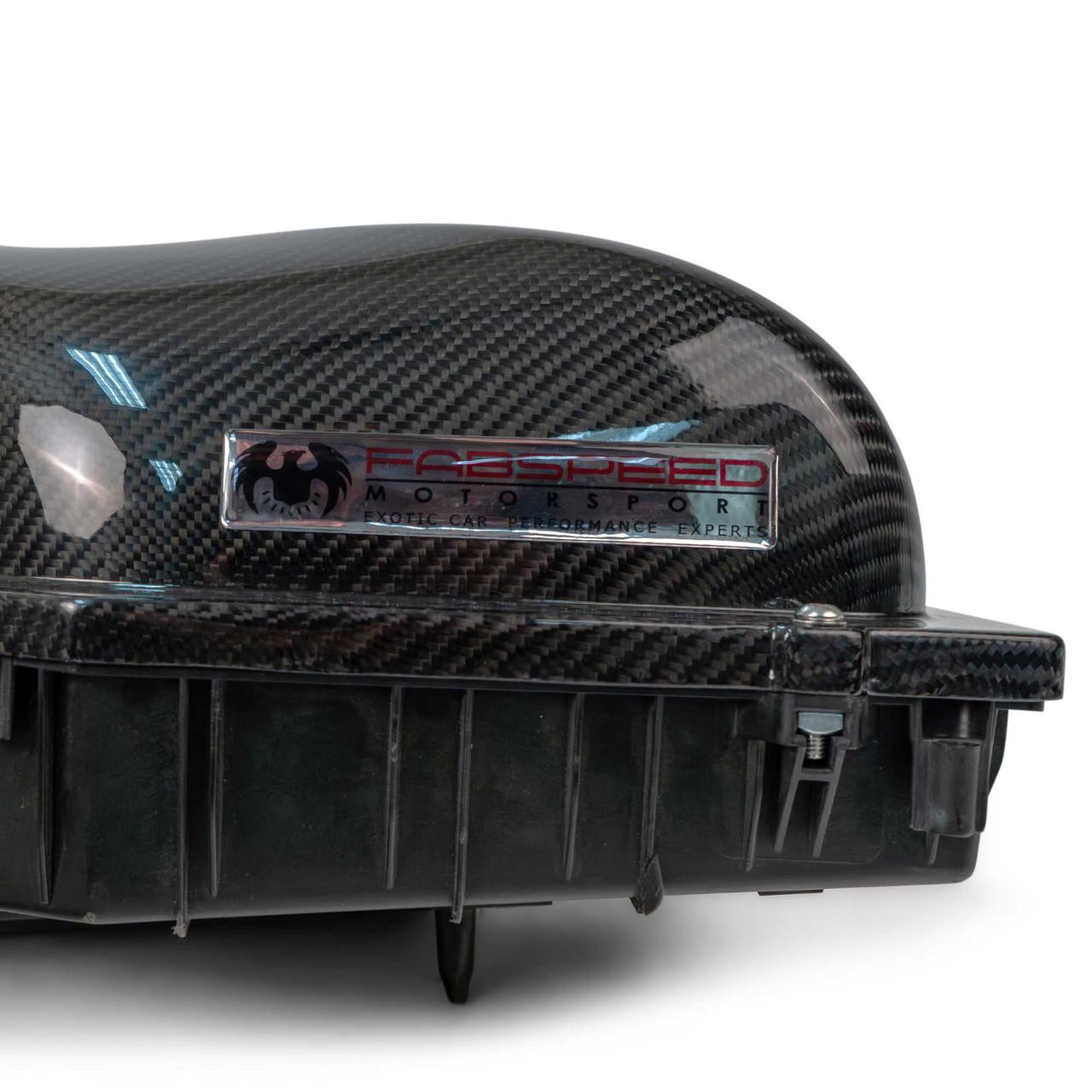 Fabspeed 997 MAXFLO CARBON FIBER SUPER HIGHFLOW HIGH PERFORMANCE airbox cover lid for all 997 OEM base airbox systems