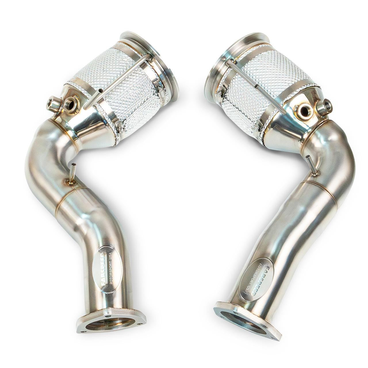 Fabspeed Porsche Cayenne S/GTS/Turbo Sport Catalytic Converters (2019+)