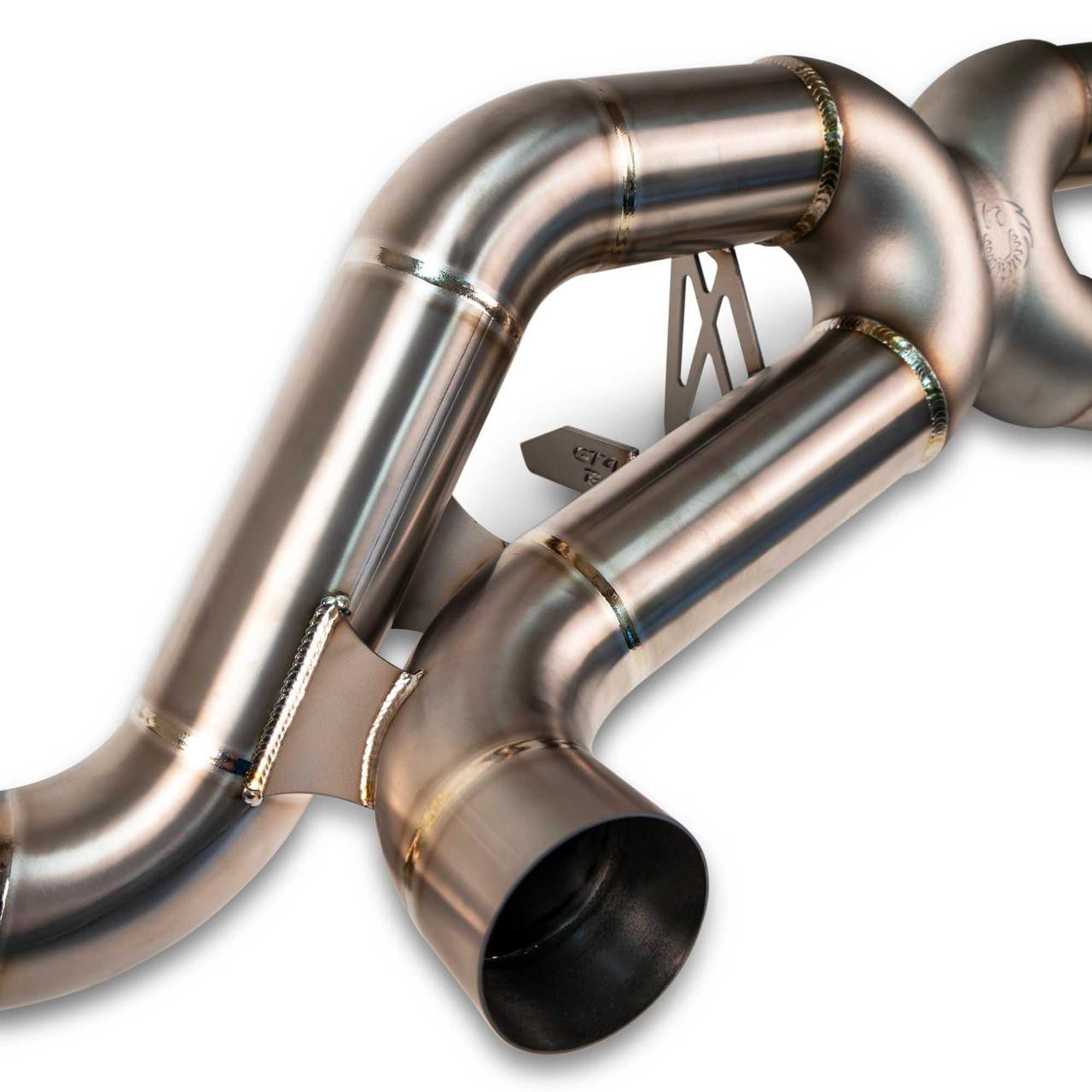 Fabspeed Porsche GT4RS Titanium Non-Valved Cat-Back System