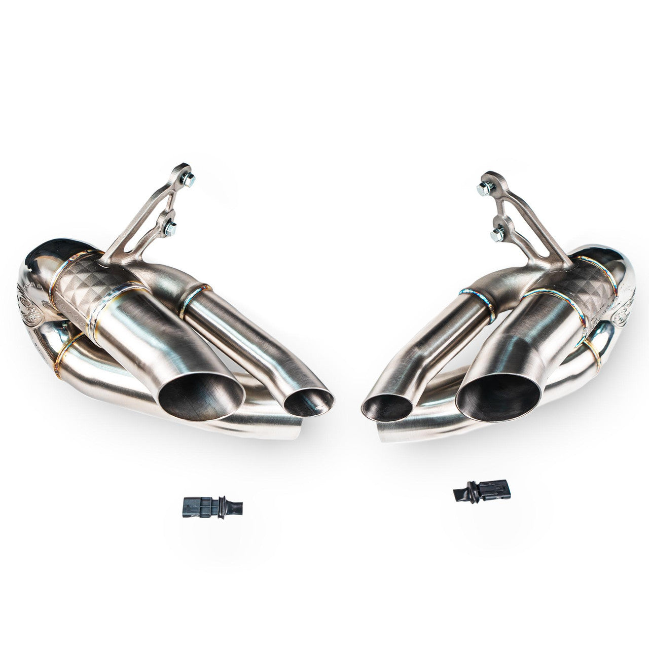 Fabspeed Porsche 992.2 Turbo S Side Muffler Bypasses