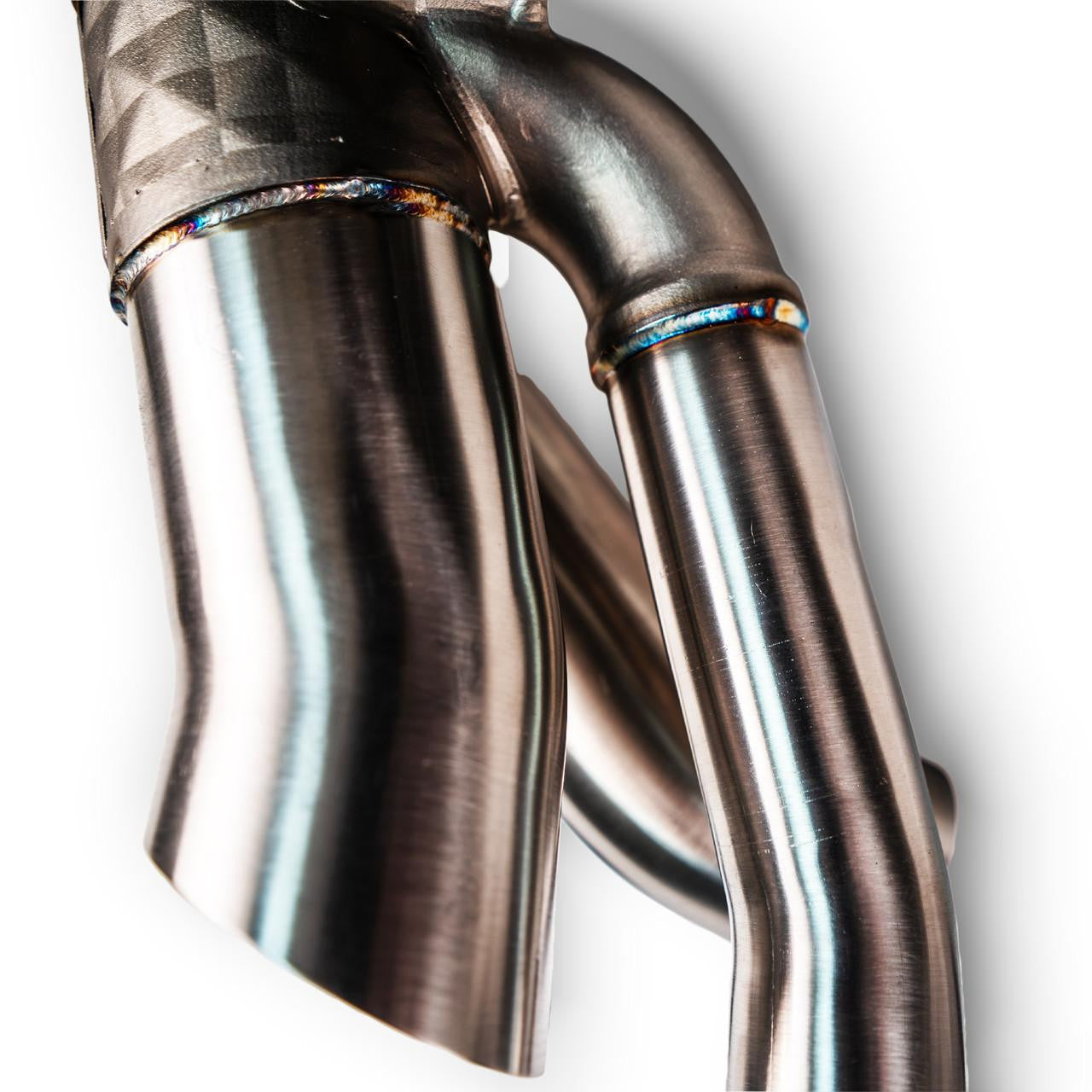 Fabspeed Porsche 992.2 Turbo S Side Muffler Bypasses