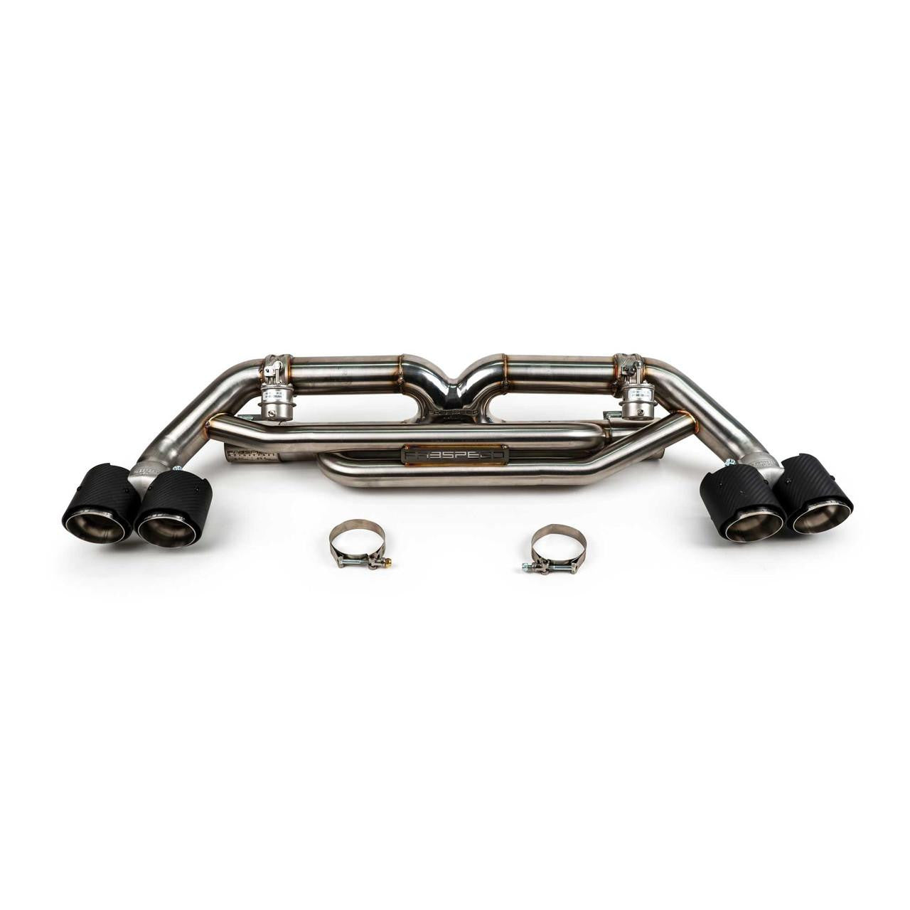 Fabspeed Porsche 991.2 Carrera Valved Center Muffler Bypass X-Pipe (Non-PSE Only)