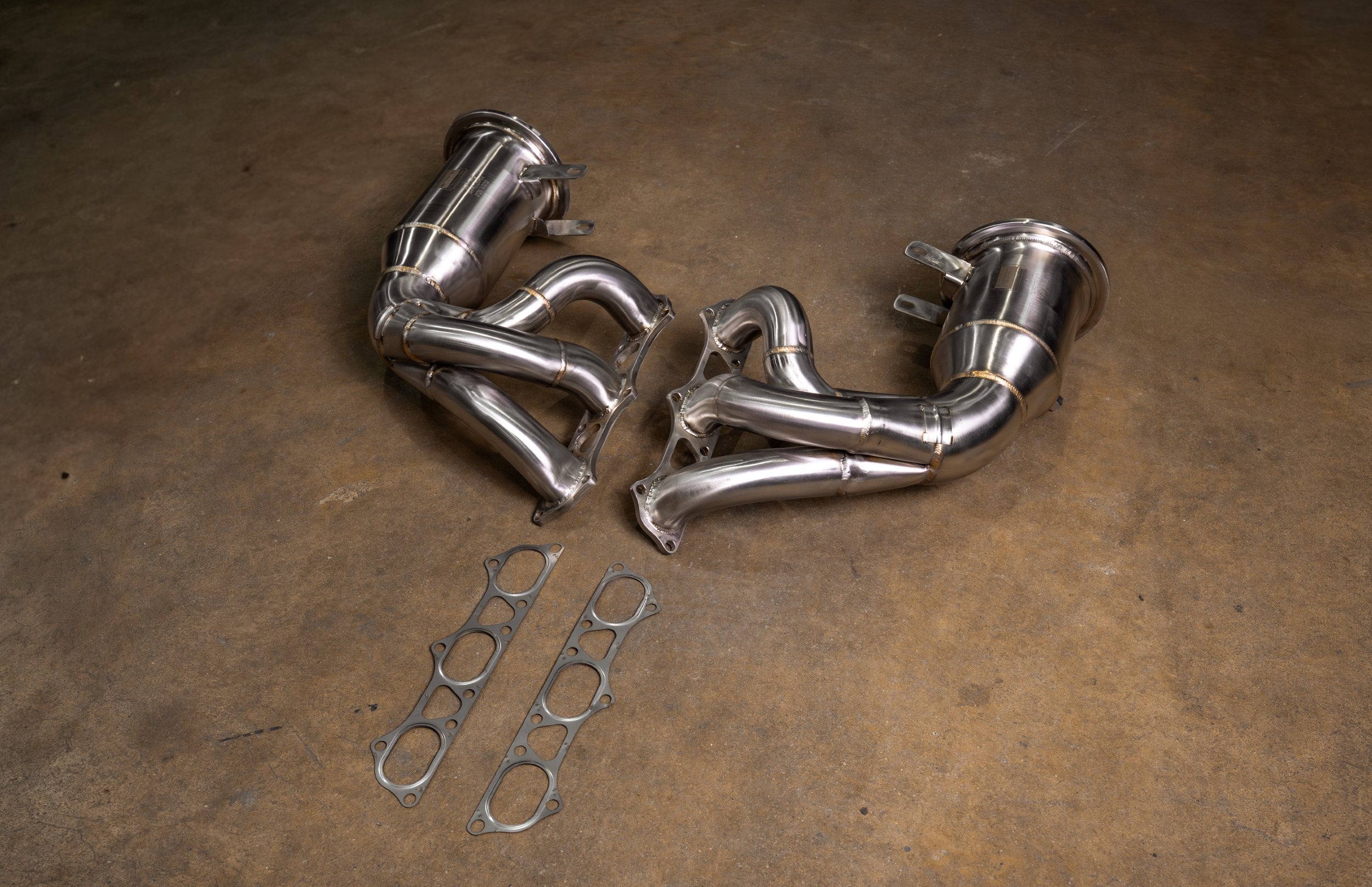 Valvetronic Exhaust - 400 Cell Catted Down Pipes For Porsche 992 GT3 / GT3 RS