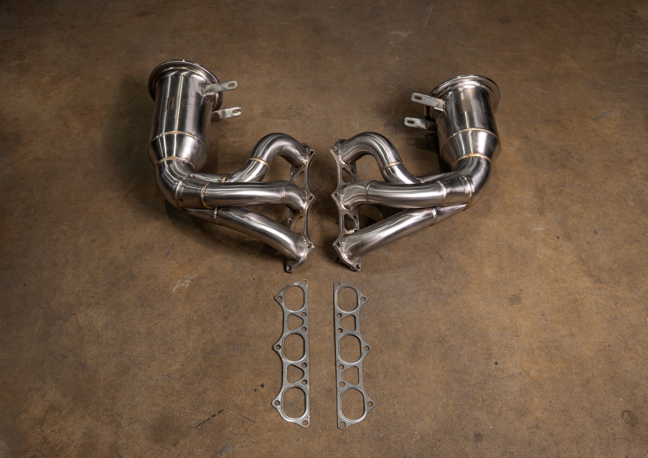 Valvetronic Exhaust - 400 Cell Catted Down Pipes For Porsche 992 GT3 / GT3 RS