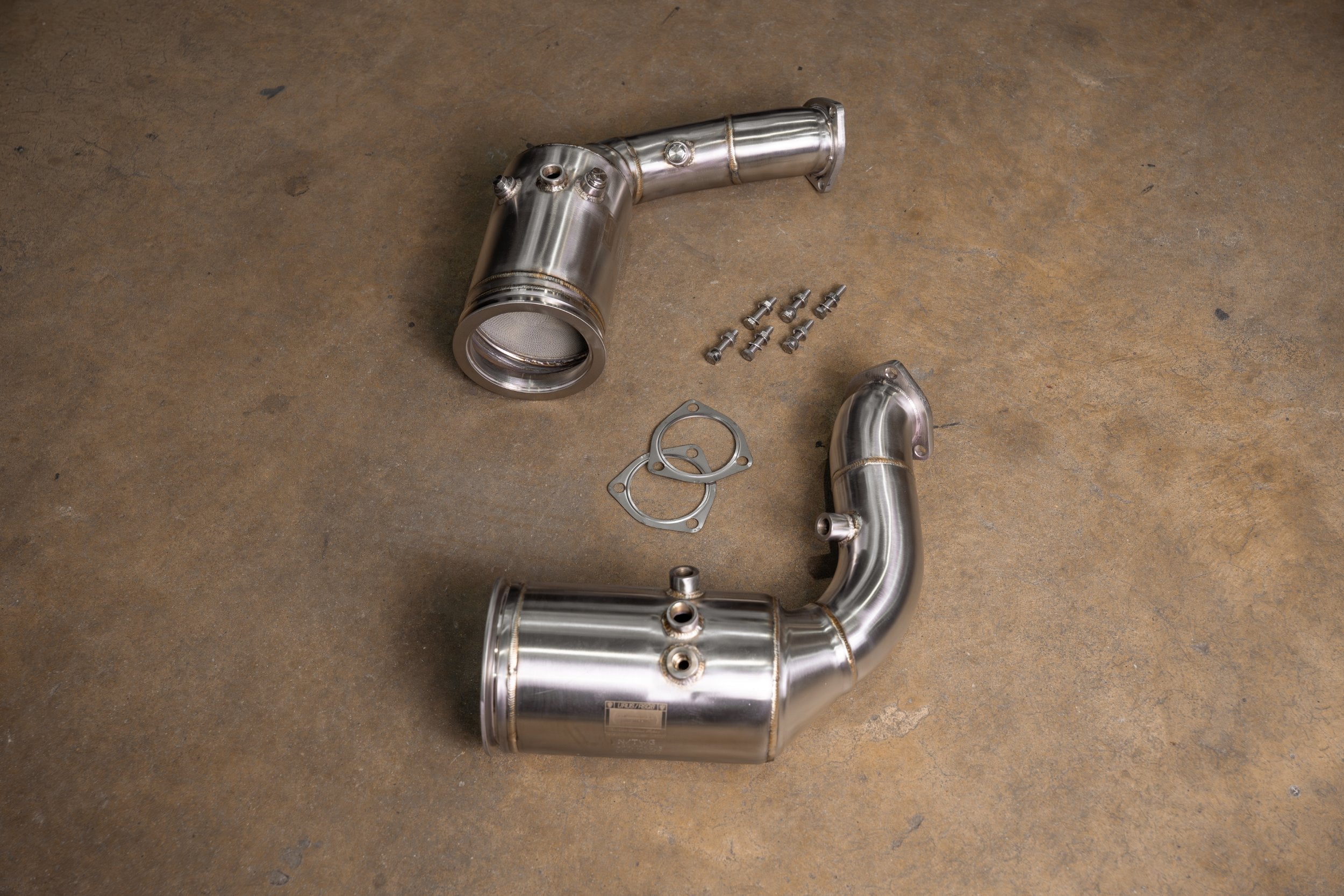 Valvetronic Exhaust - Porsche Cayenne Turbo S/GT/GTS 400 Cell Catted Downpipes