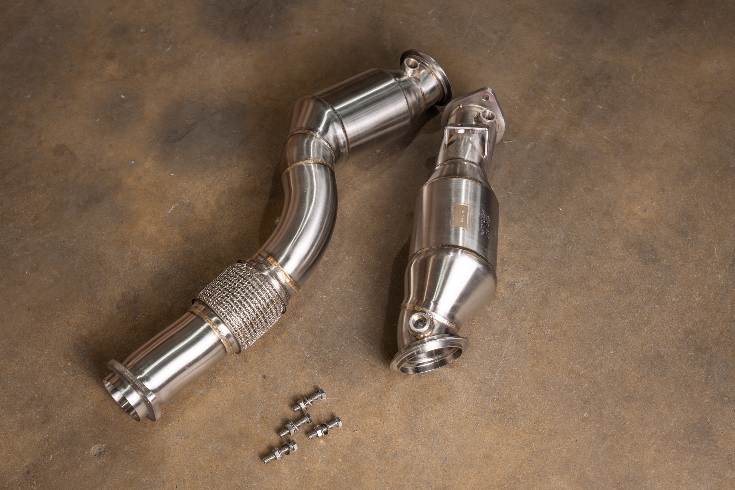 Valvetronic Exhaust - BMW G80/G82/G83/G87 M2 / M3 / M4 400 Cell Catted Downpipes