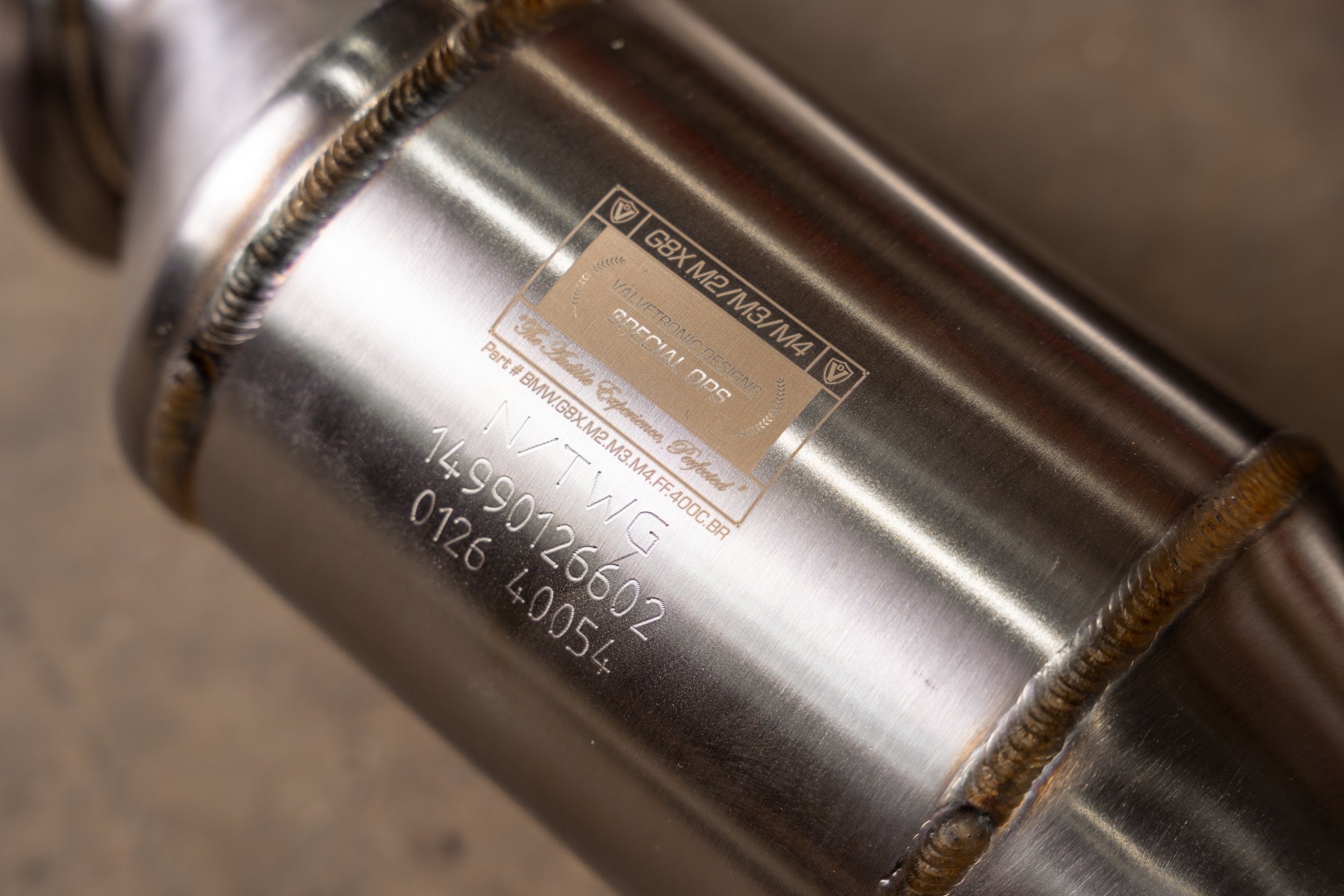 Valvetronic Exhaust - BMW G80/G82/G83/G87 M2 / M3 / M4 400 Cell Catted Downpipes