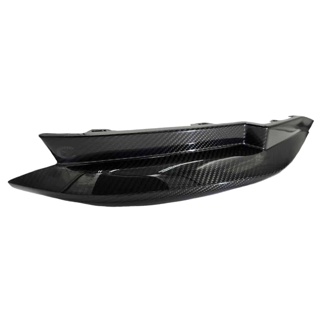 CarBahn Carbon Fiber Rear Bumper Lip (Set Of 2) | BMW M3