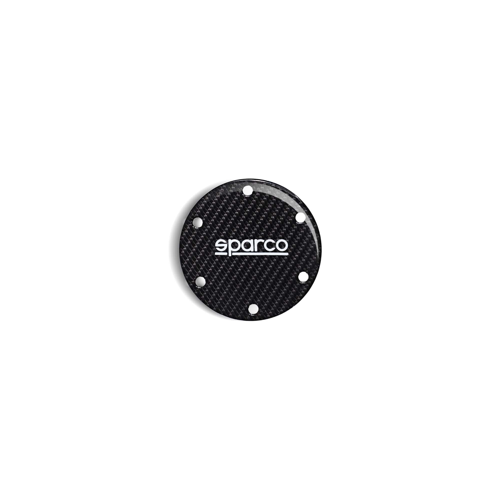Sparco Matte Carbon Steering Wheel Horn Delete Plate