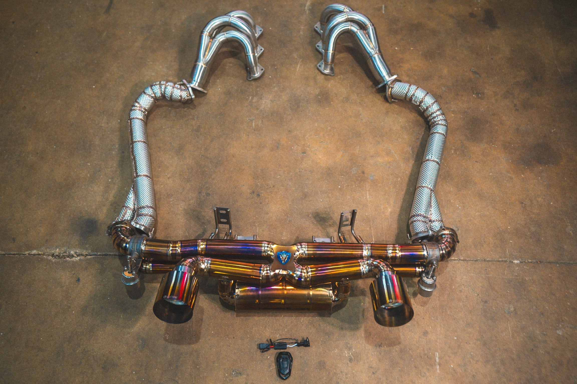 Valvetronic Exhaust - Valved Sport Exhaust System for Porsche 718 GT4 / GTS/ Boxster Spyder