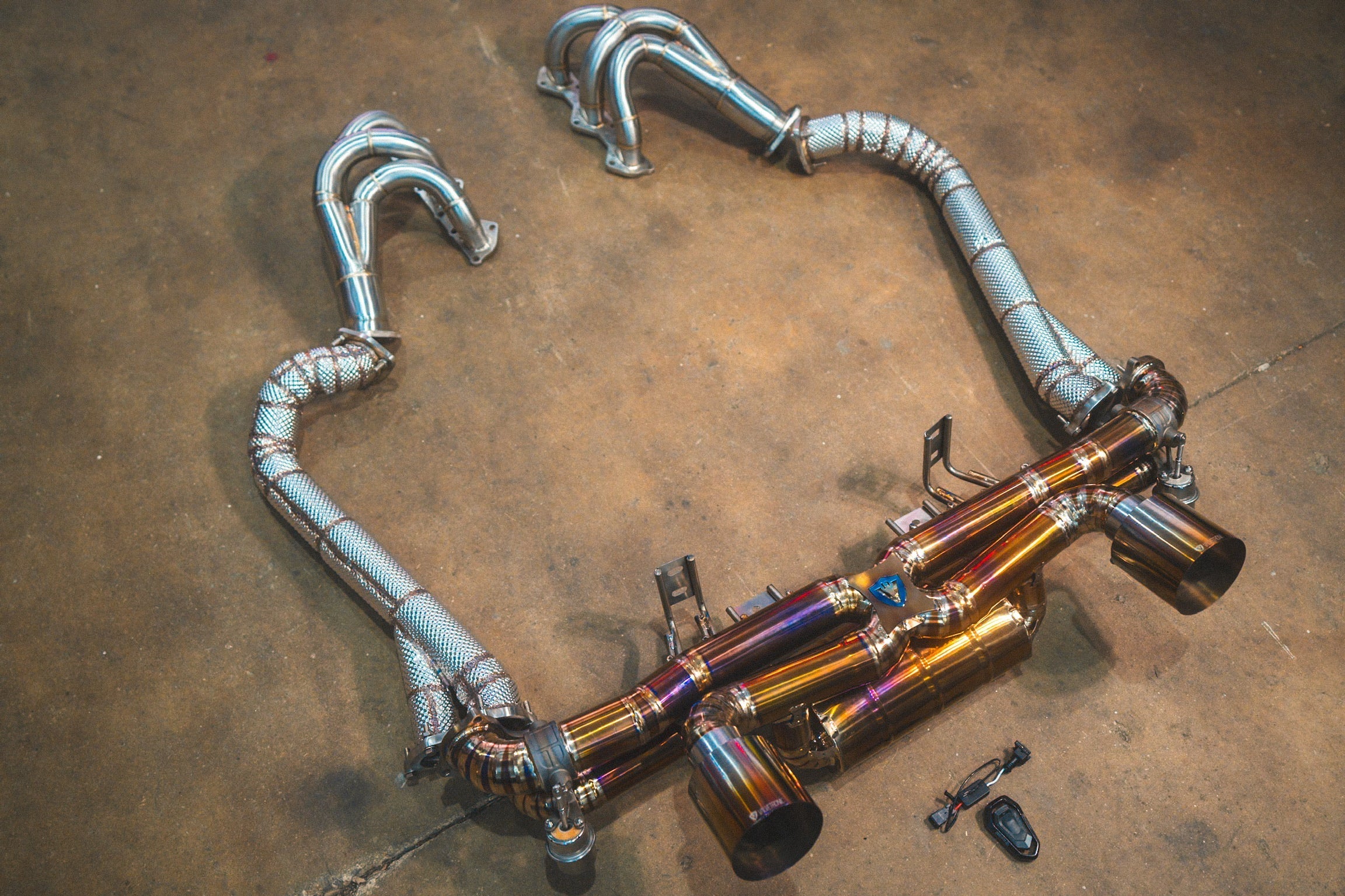 Valvetronic Exhaust - Valved Sport Exhaust System for Porsche 718 GT4 / GTS/ Boxster Spyder
