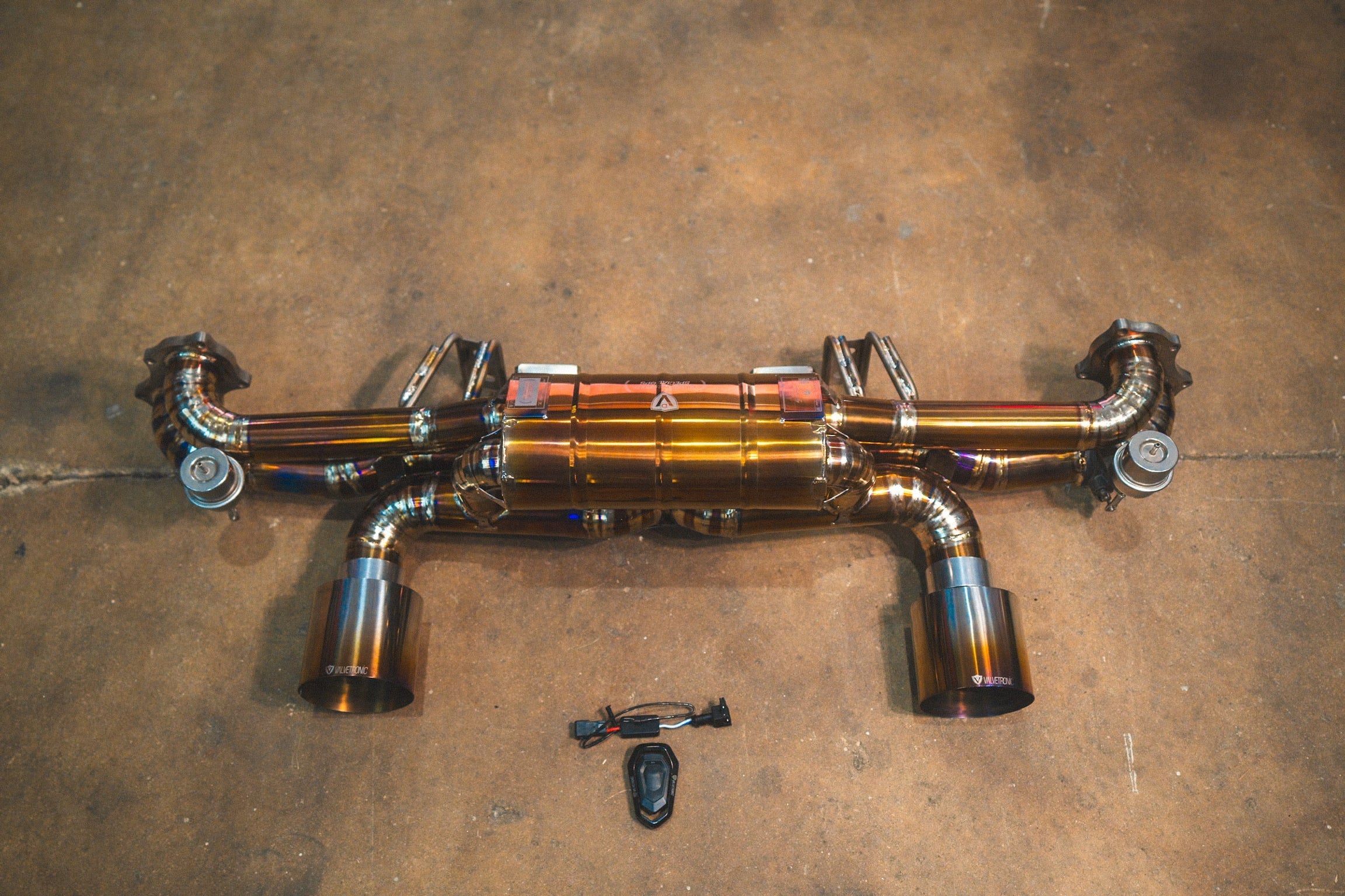 Valvetronic Exhaust - Valved Sport Exhaust System for Porsche 718 GT4 / GTS/ Boxster Spyder